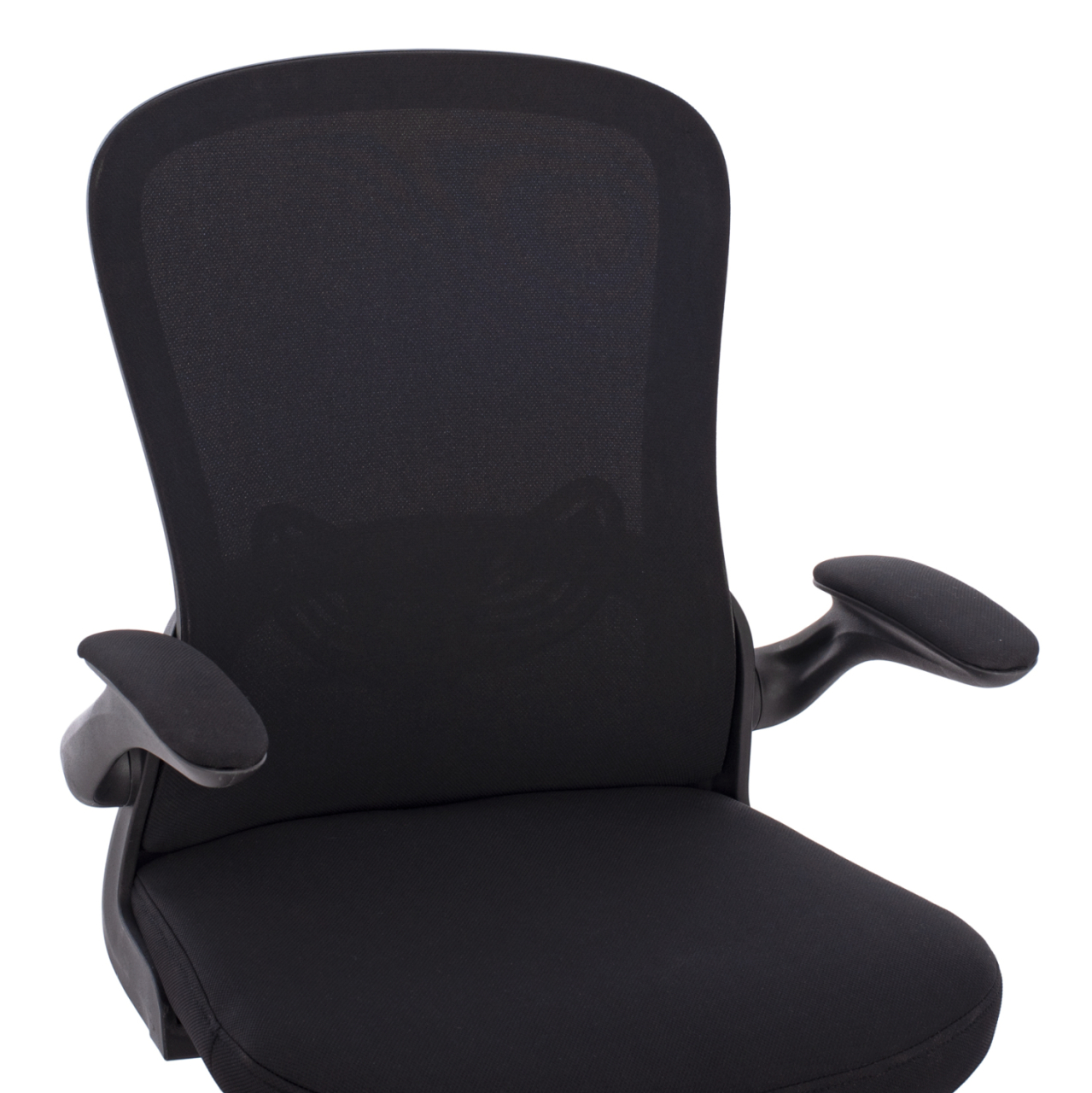 Office Chair HM1178.01, black mesh fabric, black frame, 60x56x105 [8]