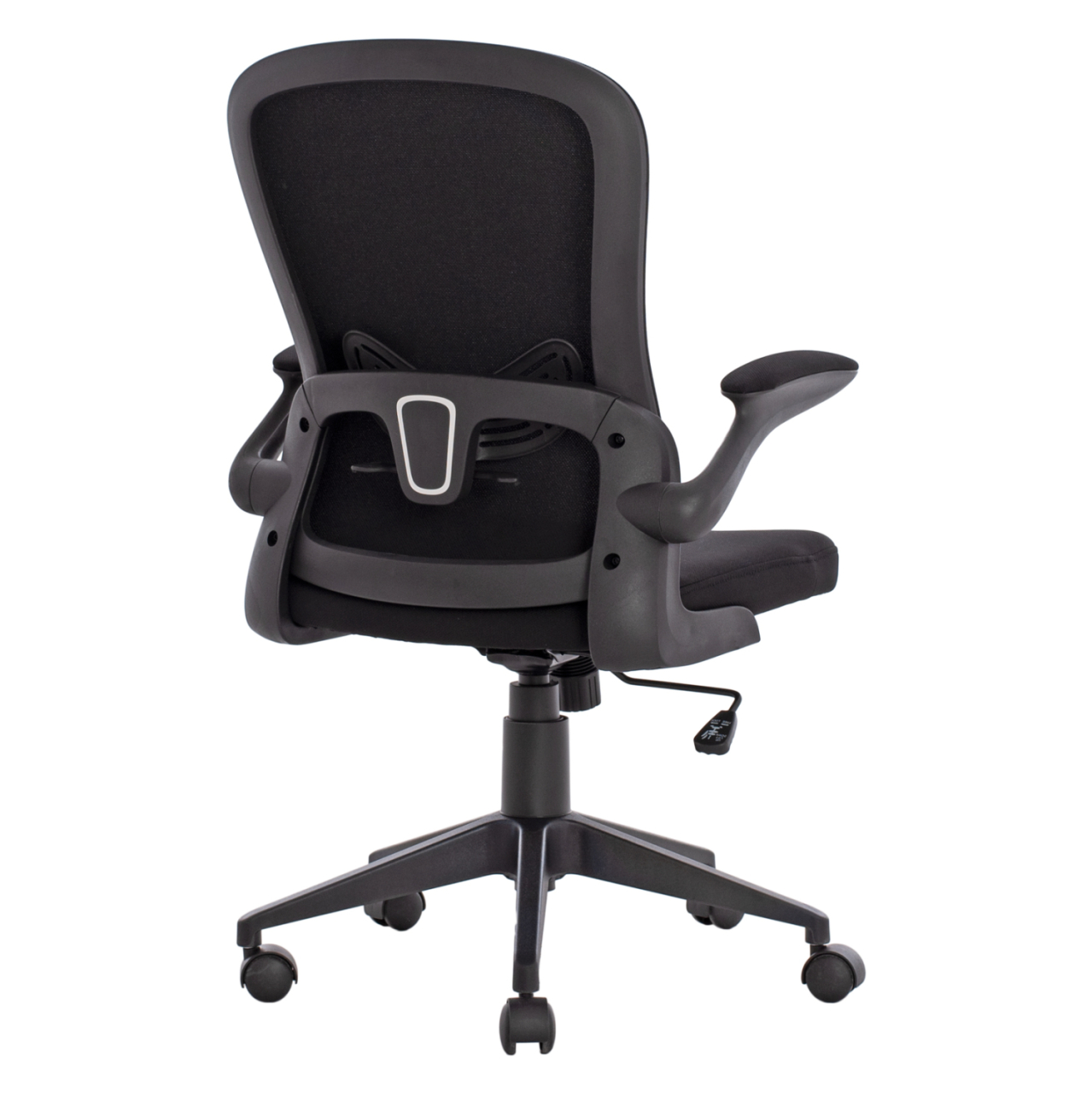 Office Chair HM1178.01, black mesh fabric, black frame, 60x56x105 [6]