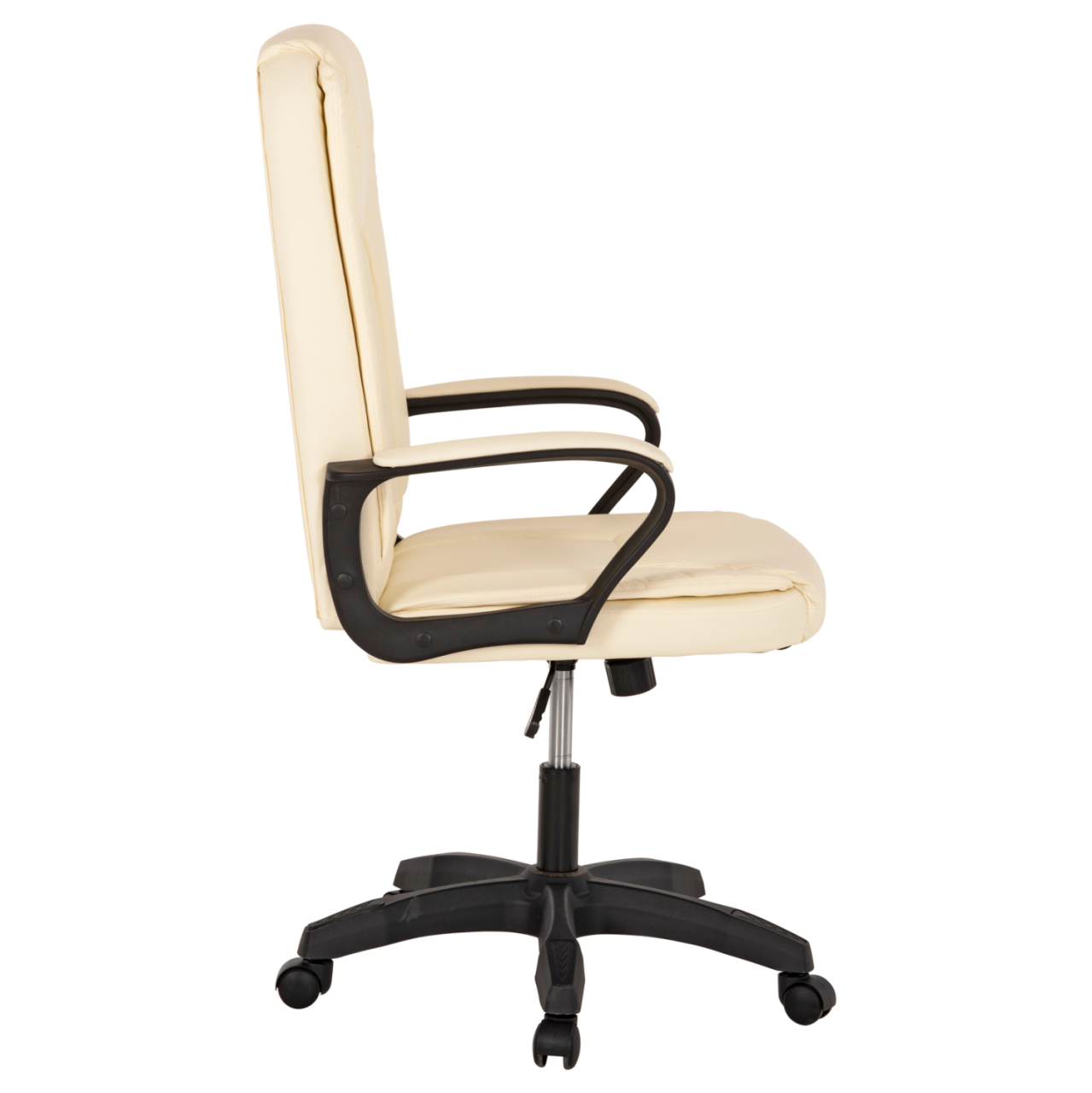 OFFICE CHAIR HM1188.03 ECRU PU LEATHER 63x70x114Hcm. [4]