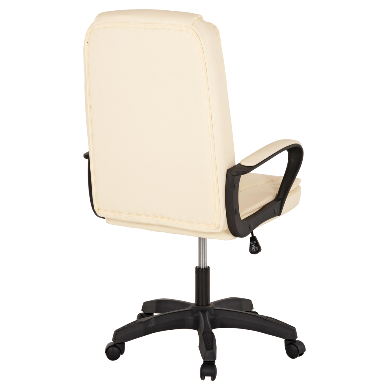 OFFICE CHAIR HM1188.03 ECRU PU LEATHER 63x70x114Hcm. [5]