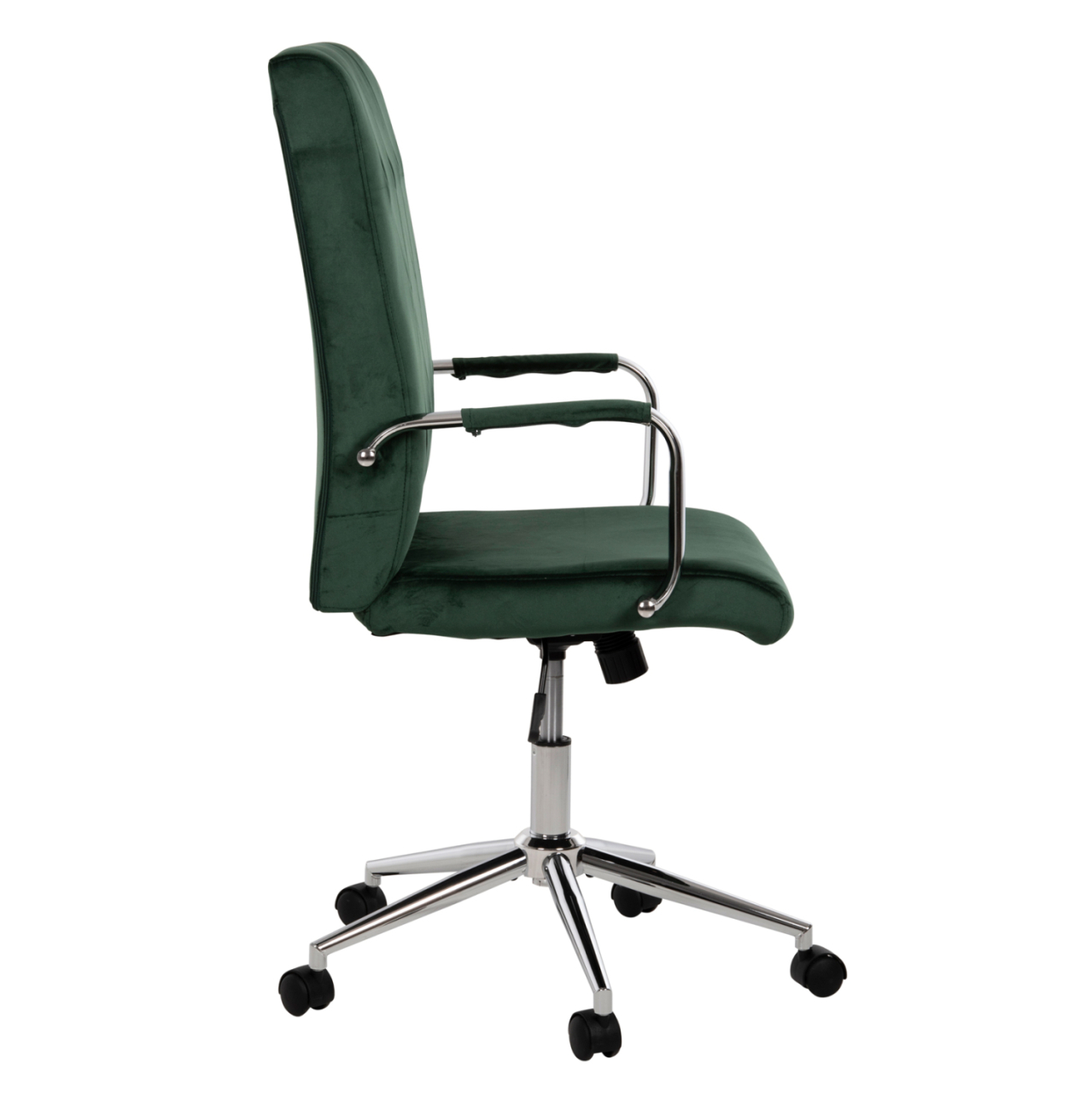 OFFICE CHAIR JOSEF HM1181.03 CYPRESS GREEN VELVET-INOX BASE 58x61x105-113Hcm. [4]
