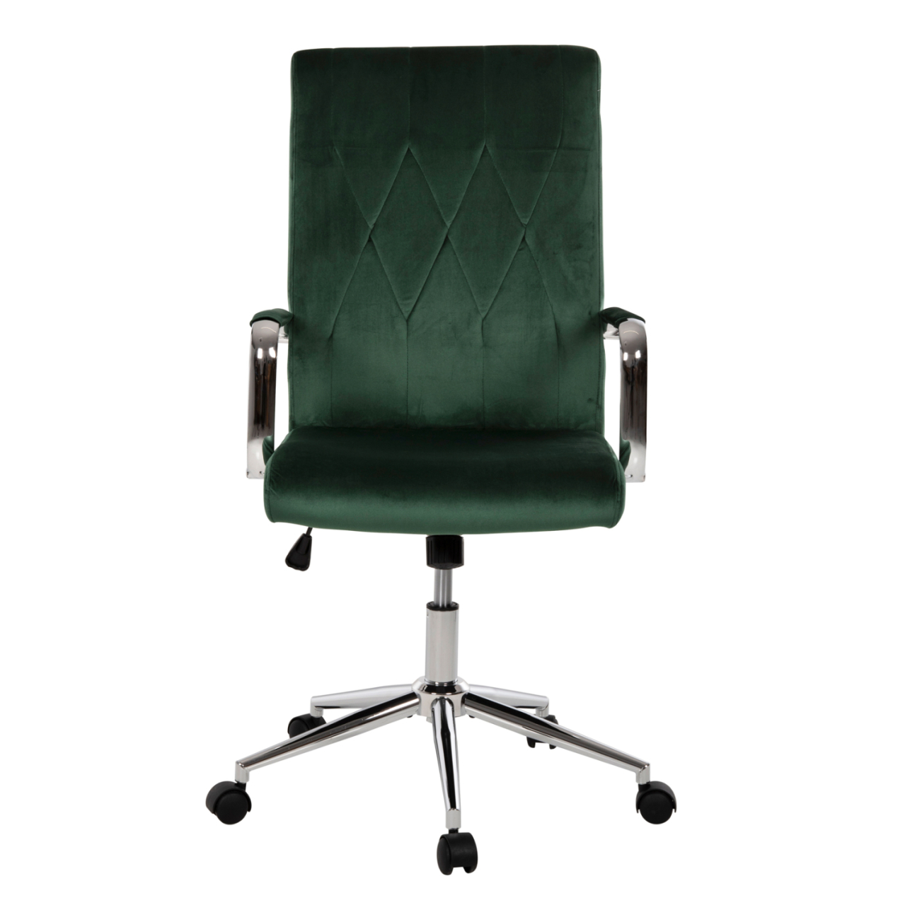 OFFICE CHAIR JOSEF HM1181.03 CYPRESS GREEN VELVET-INOX BASE 58x61x105-113Hcm. [3]
