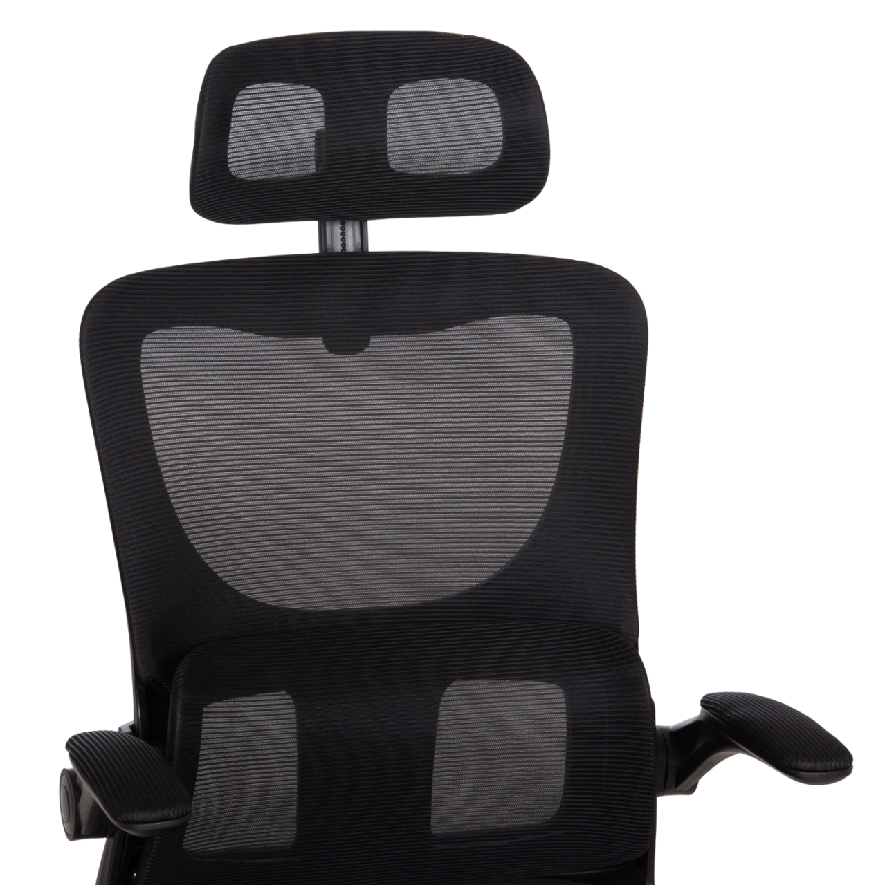 OFFICE CHAIR KESI HM1222.01 BLACK MESH FABRIC and PP 61x62x125Hcm. [7]