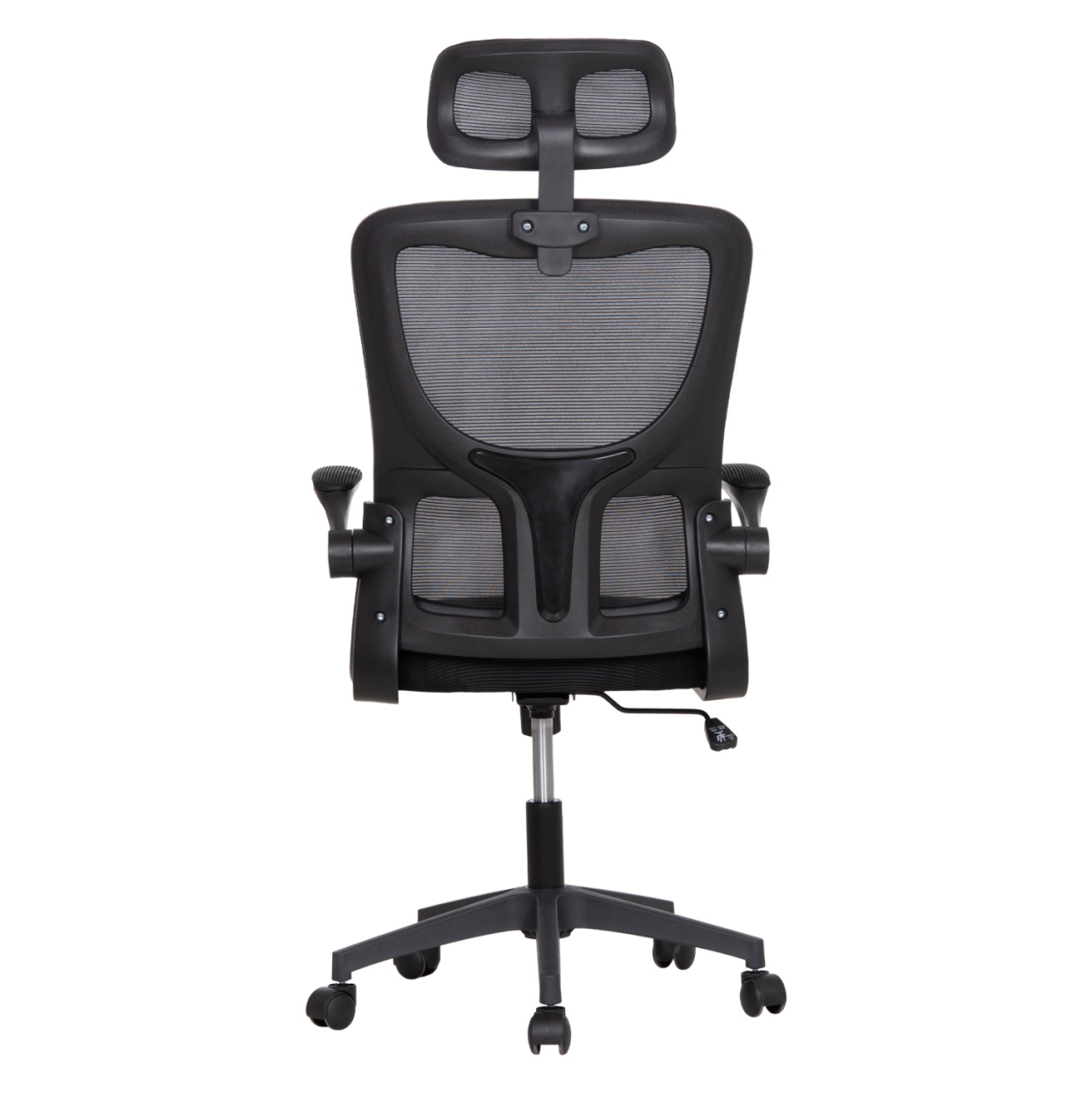 OFFICE CHAIR KESI HM1222.01 BLACK MESH FABRIC and PP 61x62x125Hcm. [6]