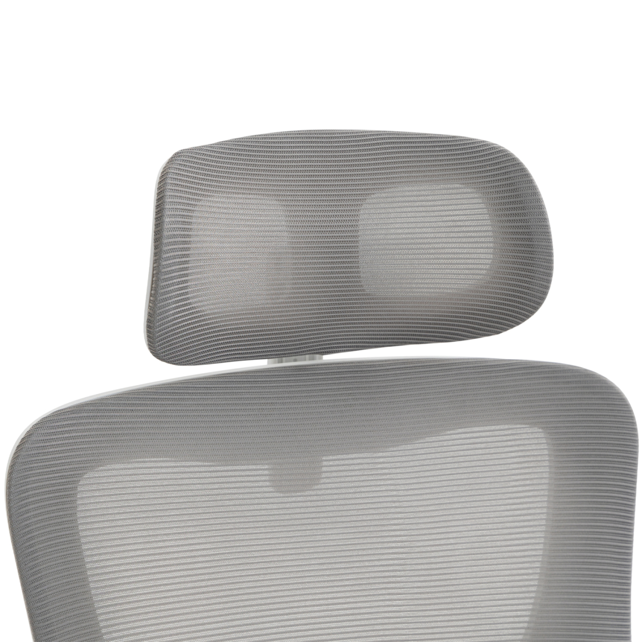 OFFICE CHAIR KESI HM1222.02 LIGHT GREY MESH FABRIC--WHITE PP 52x50x122Hcm. [7]