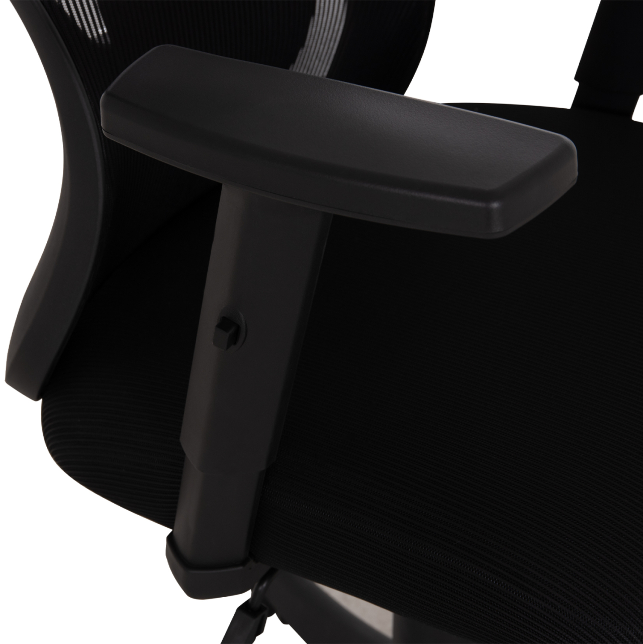 OFFICE CHAIR KRAM HM1208.01 BLACK FRAME--BLACK MESH FABRIC 64x64x100-108Hcm. [8]