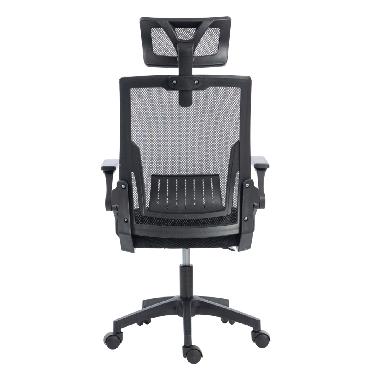 OFFICE CHAIR MATRON HM1226.01 BLACK PP and MESH FABRIC 47x47x128Hcm. [6]