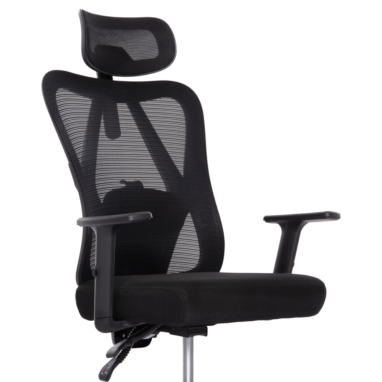 OFFICE CHAIR MEXER ΗΜ1195.01 BLACK MESH-BLACK PP BASE 68x70x136Hcm. [6]