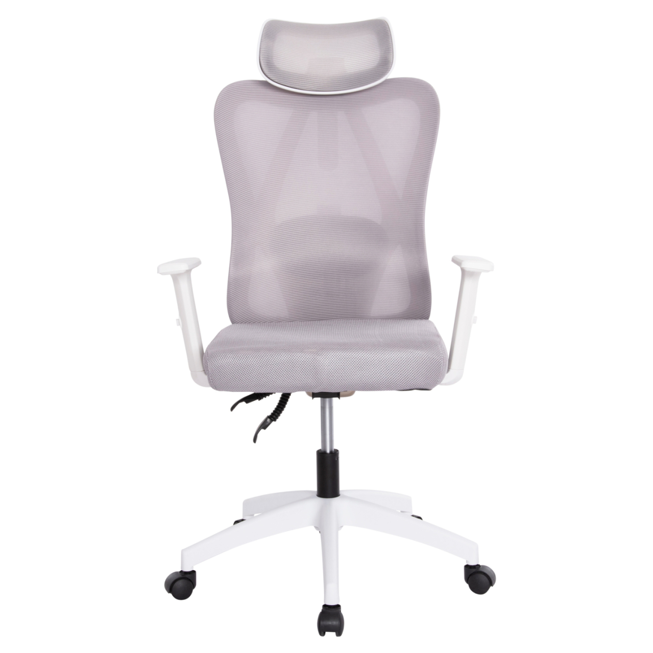 OFFICE CHAIR MEXER HM1195.02 GREY MESH-WHITE PP BASE 68x70x136Hcm. [3]