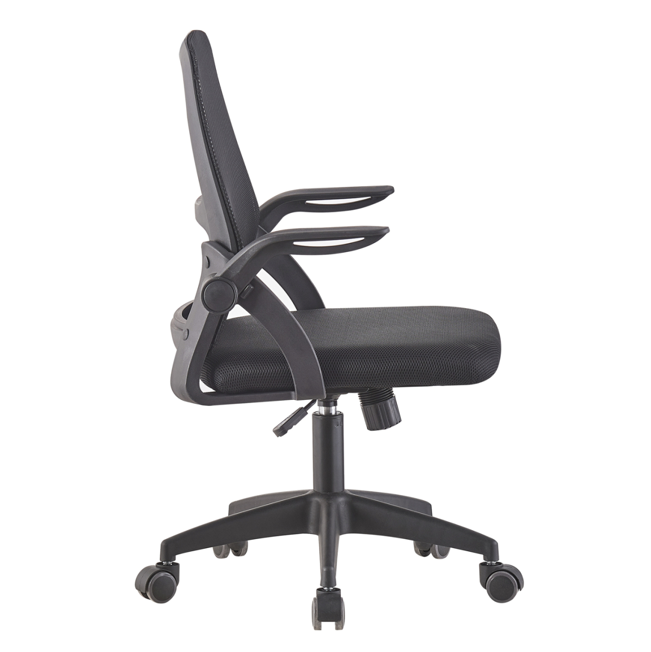 OFFICE CHAIR NETTIS HM1220.01 BLACK MESH--POLYPROPYLENE BASE 47x47x109-119Hcm [3]