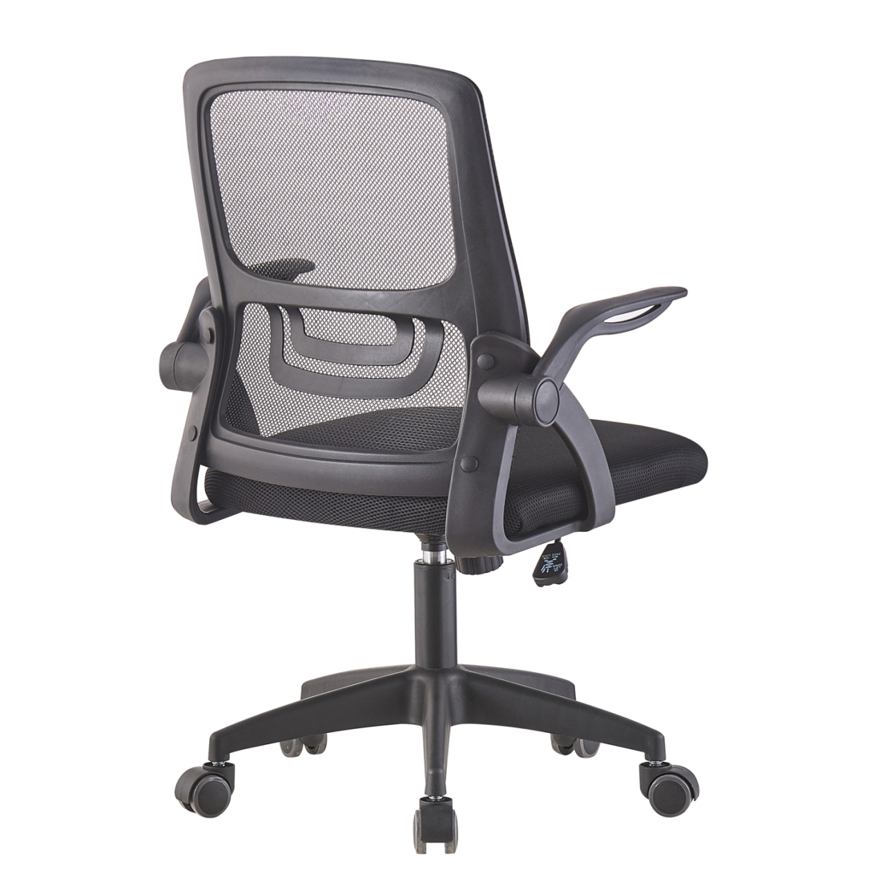 OFFICE CHAIR NETTIS HM1220.01 BLACK MESH--POLYPROPYLENE BASE 47x47x109-119Hcm [4]