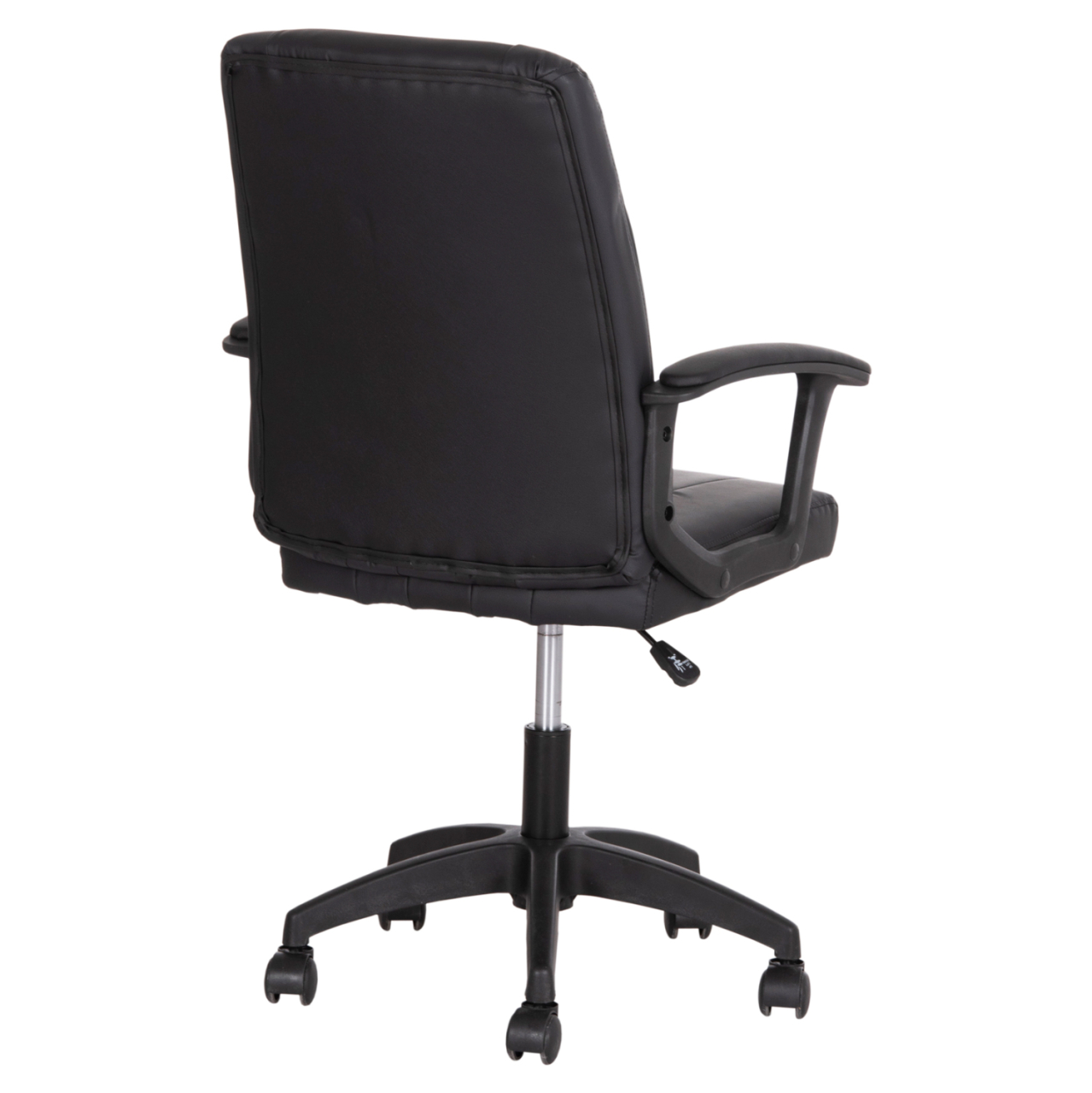 OFFICE CHAIR NIM HM1200.01 BLACK PVC-BLACK FRAME AND BASE 58x65x100Hcm. [5]