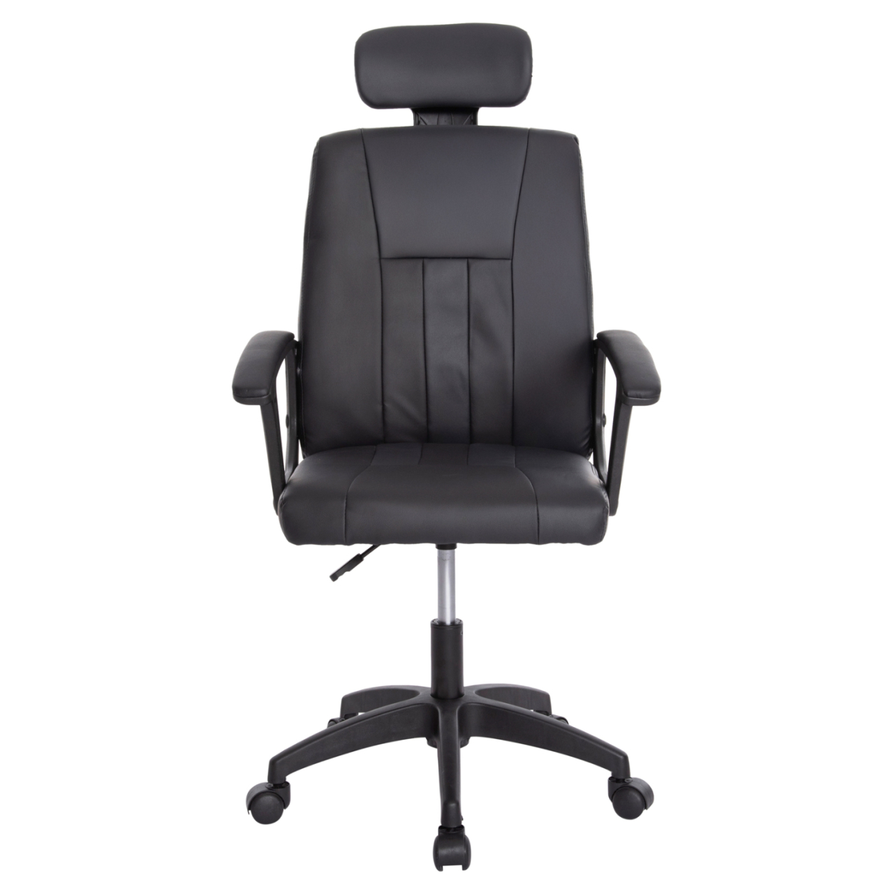 OFFICE CHAIR NIMBLE HM1199.01 BLACK PVC-BLACK FRAME AND BASE 59x64x122Hcm. [3]