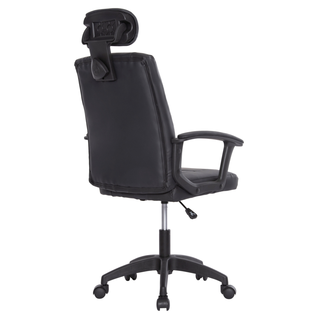 OFFICE CHAIR NIMBLE HM1199.01 BLACK PVC-BLACK FRAME AND BASE 59x64x122Hcm. [5]