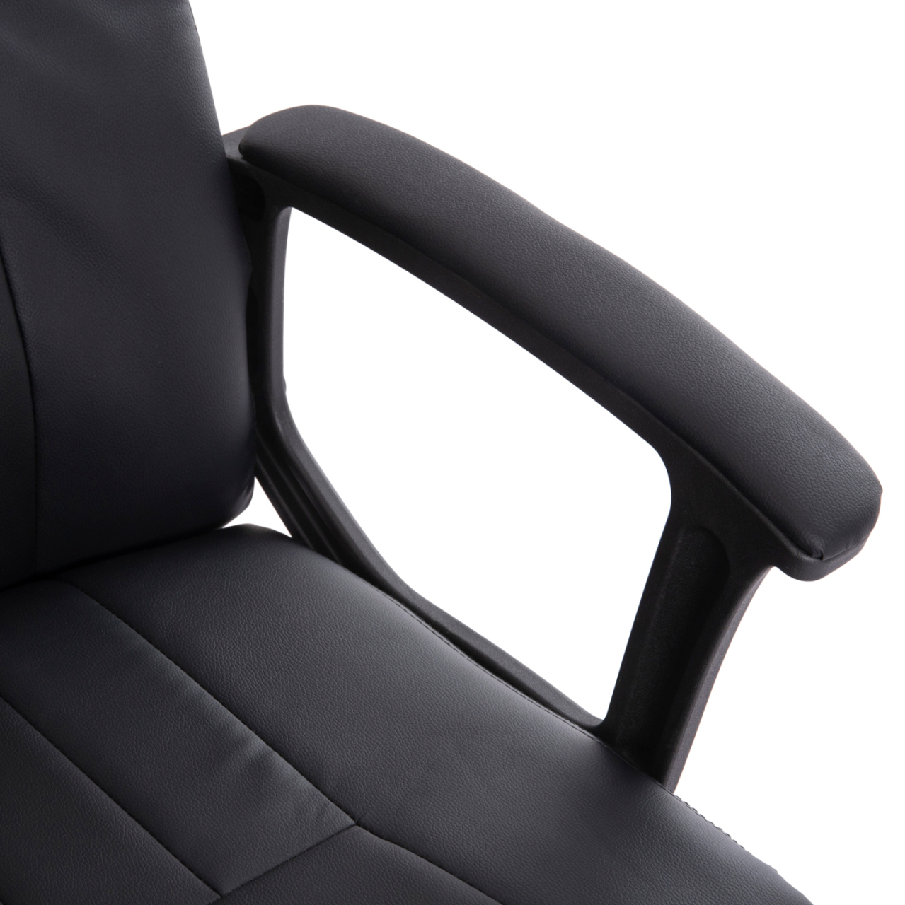 OFFICE CHAIR NIMBLE HM1199.01 BLACK PVC-BLACK FRAME AND BASE 59x64x122Hcm. [8]