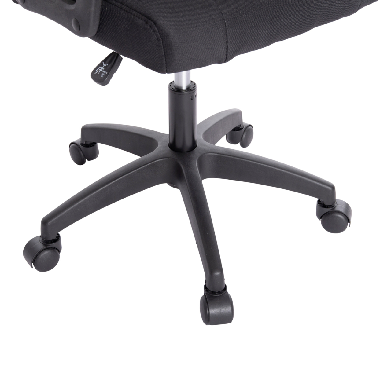 OFFICE CHAIR NIMBLE HM1199.11 BLACK FABRIC-BLACK FRAME AND BASE 59x64x122Hcm. [10]