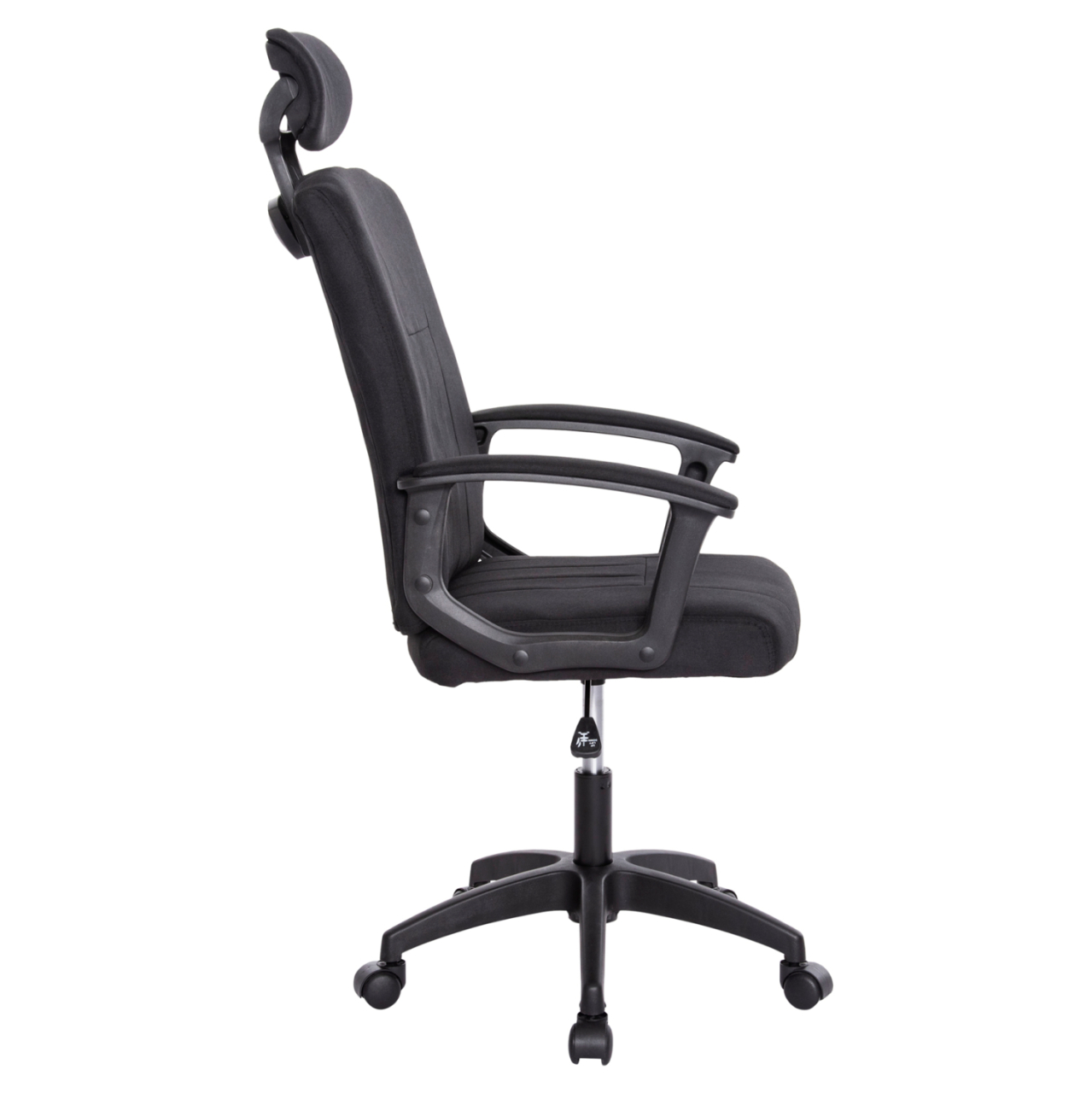 OFFICE CHAIR NIMBLE HM1199.11 BLACK FABRIC-BLACK FRAME AND BASE 59x64x122Hcm. [4]