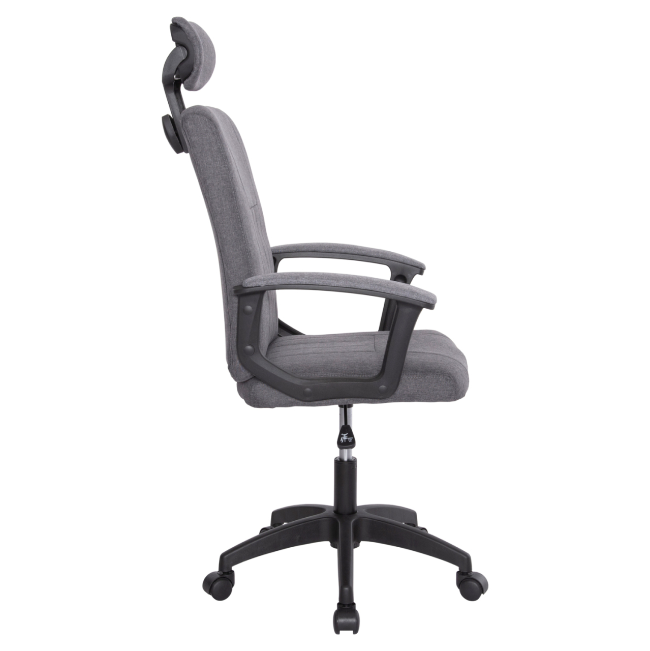 OFFICE CHAIR NIMBLE HM1199.12 GREY FABRIC-BLACK FRAME AND BASE 59x64x122Hcm. [4]