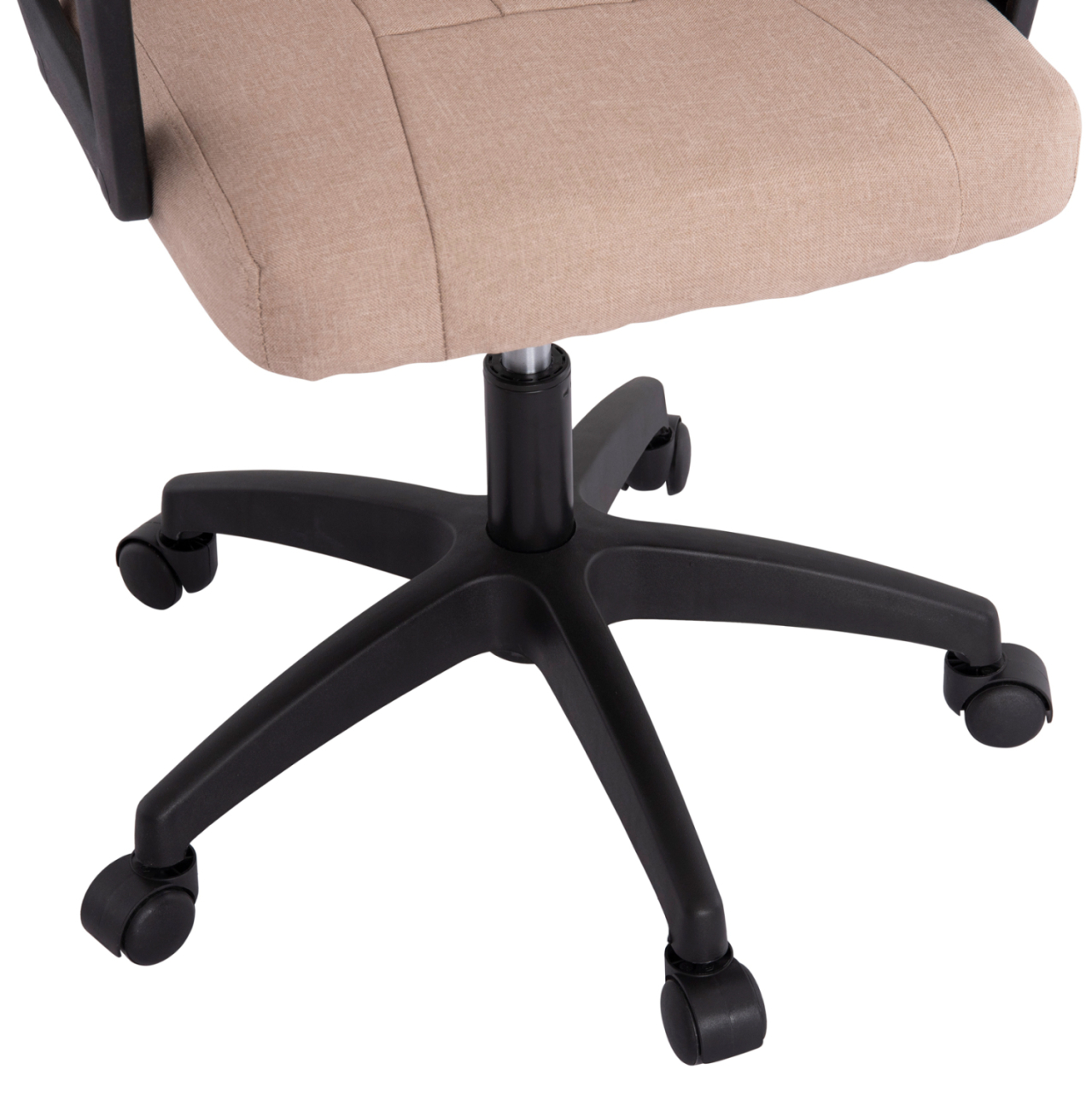 OFFICE CHAIR NIMBLE HM1199.13 KHAKI FABRIC-BLACK FRAME AND BASE 59x64x122Hcm. [10]