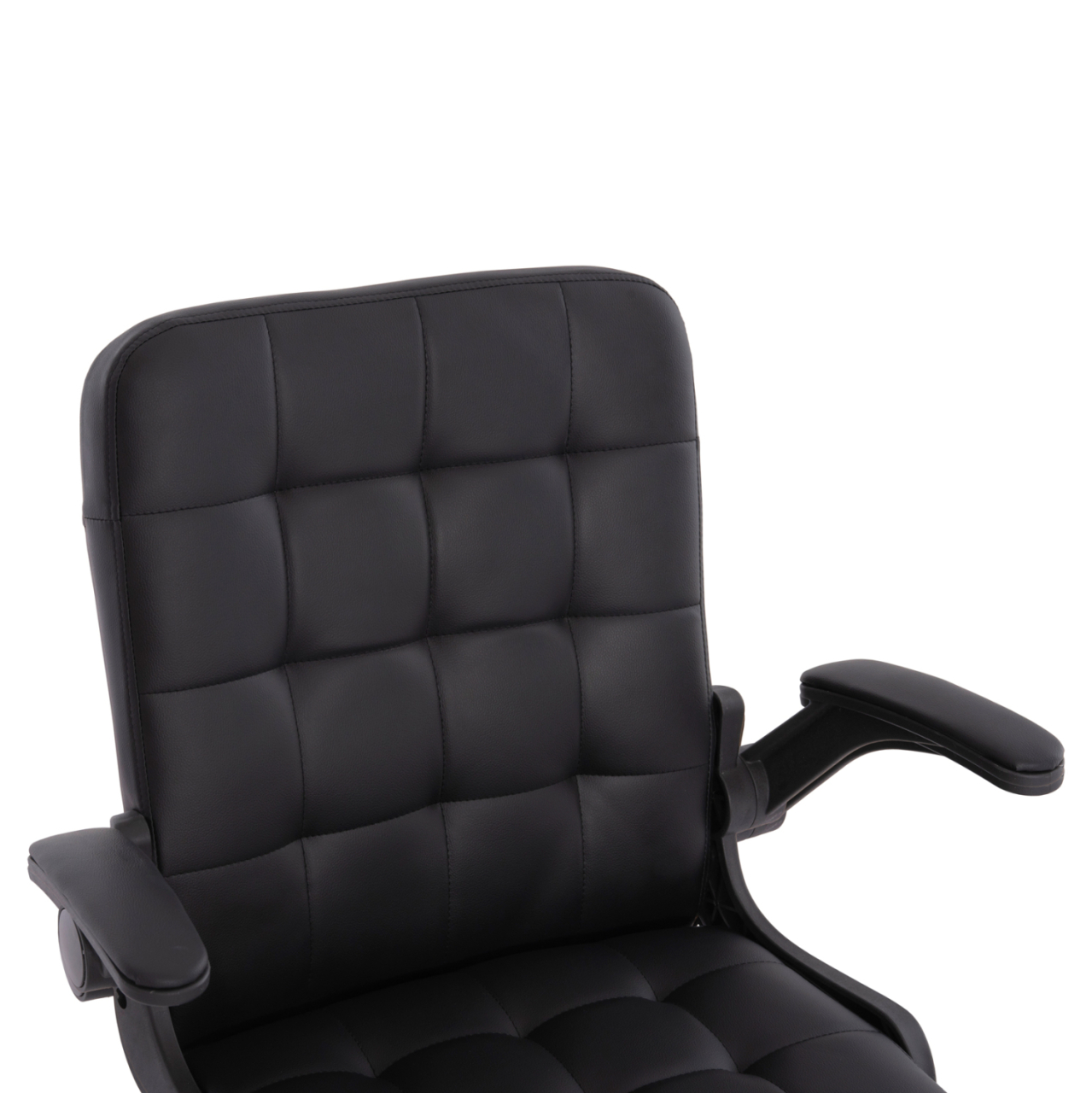 OFFICE CHAIR PORTIMA HM1197.01 BLACK PVC-FRAME and BASE 69x57x97Hcm. [7]