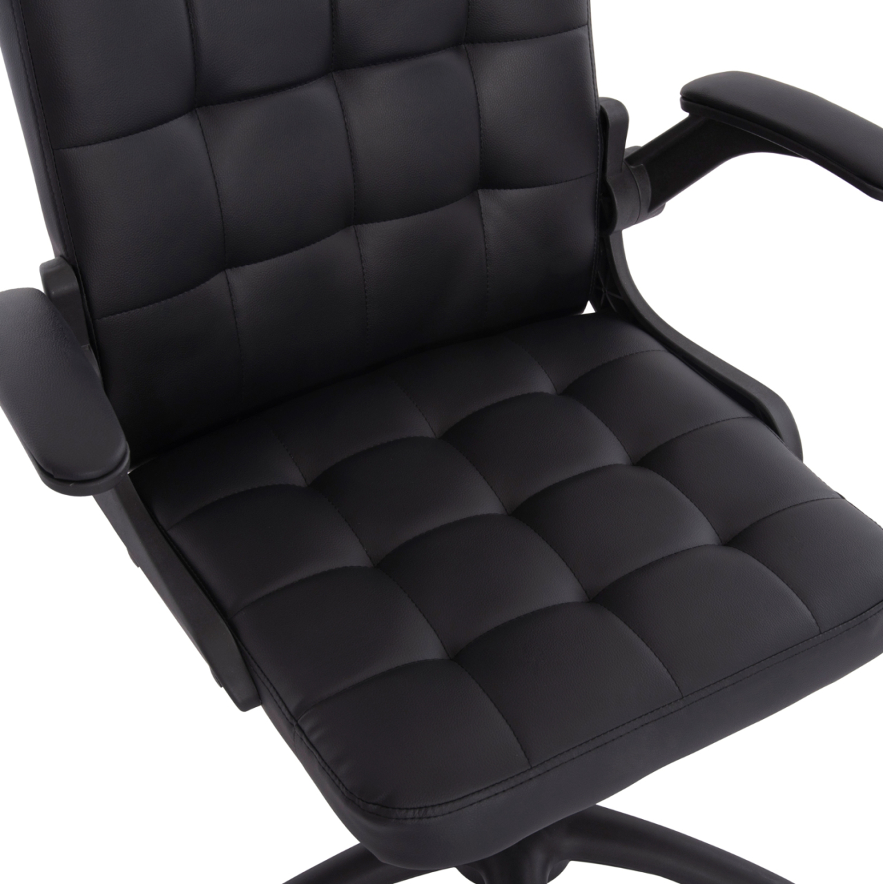 OFFICE CHAIR PORTIMA HM1197.01 BLACK PVC-FRAME and BASE 69x57x97Hcm. [8]