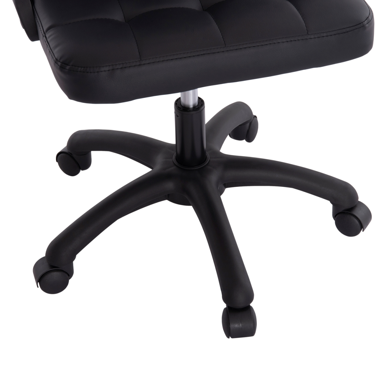 OFFICE CHAIR PORTIMA HM1197.01 BLACK PVC-FRAME and BASE 69x57x97Hcm. [10]
