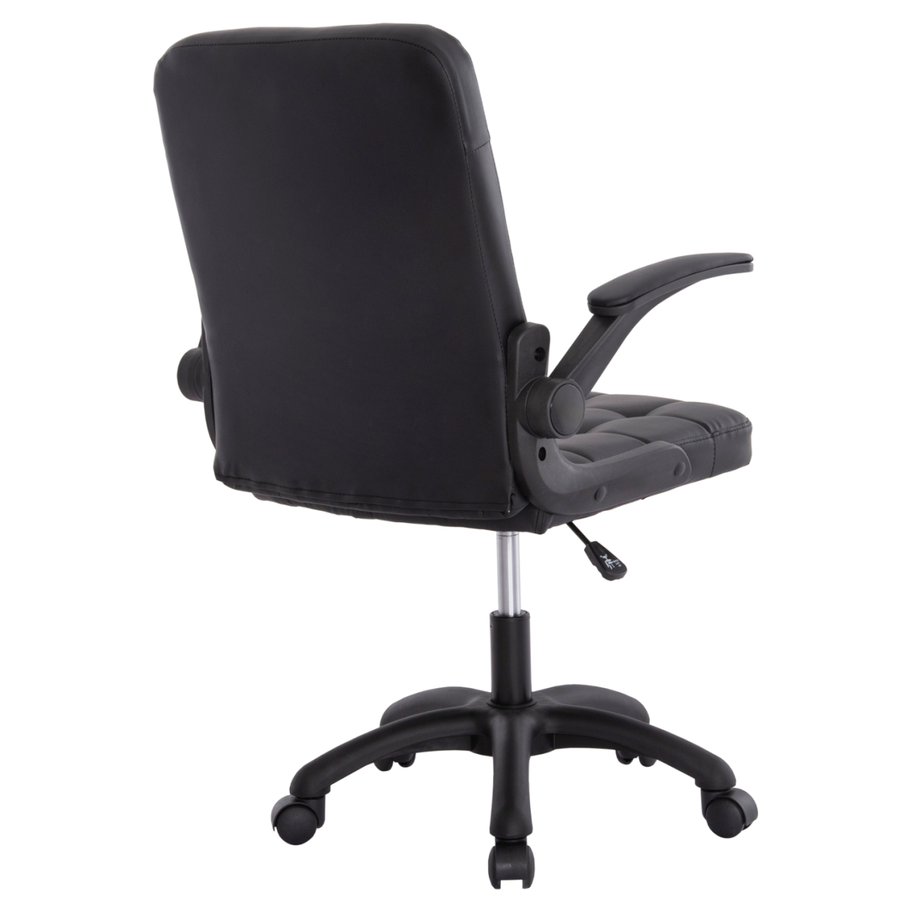 OFFICE CHAIR PORTIMA HM1197.01 BLACK PVC-FRAME and BASE 69x57x97Hcm. [5]