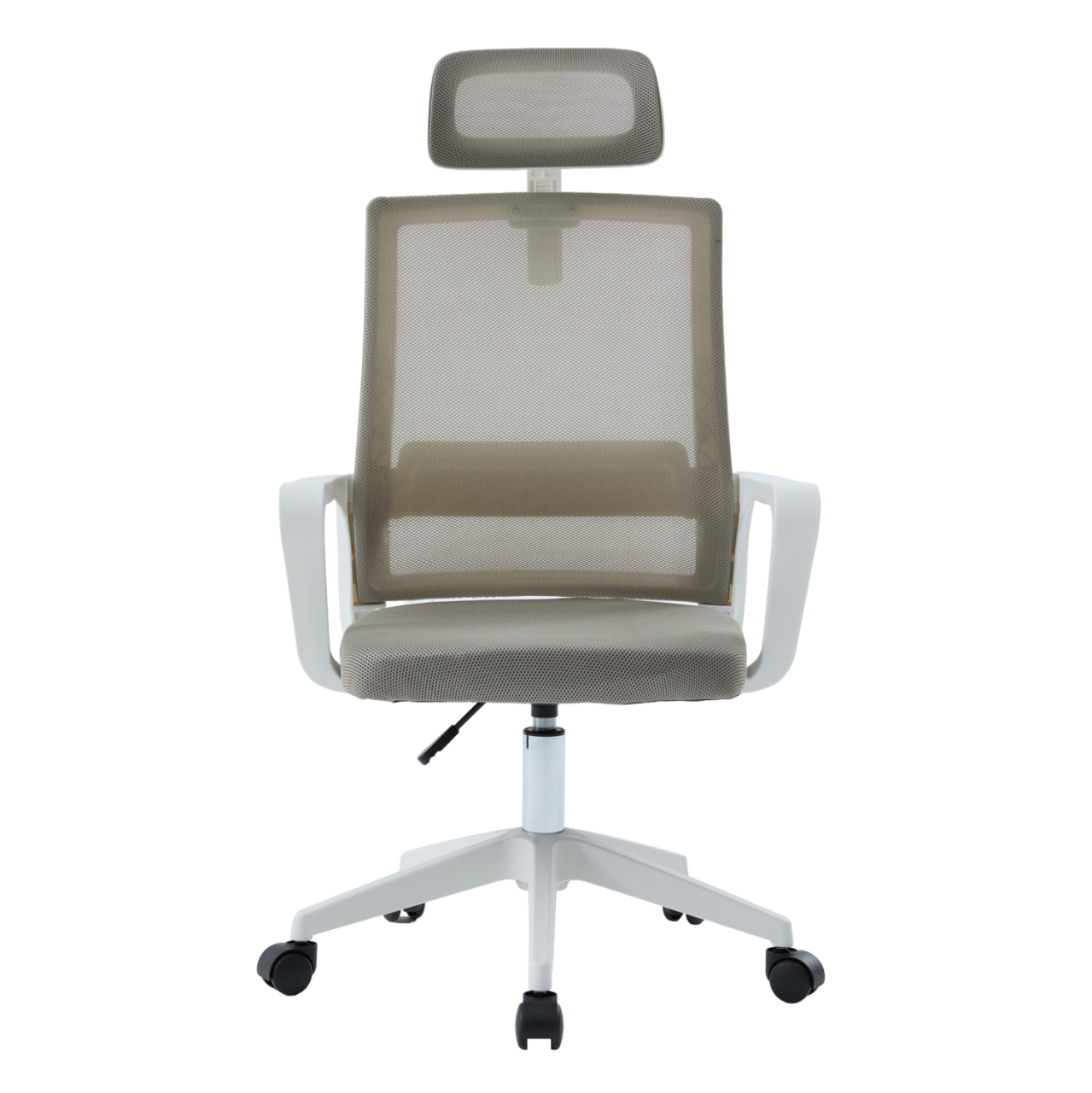 OFFICE CHAIR VELOCITY HM1229.02 WHITE PP--LIGHT GREY MESH FABRIC 60x62x123Hcm. [3]