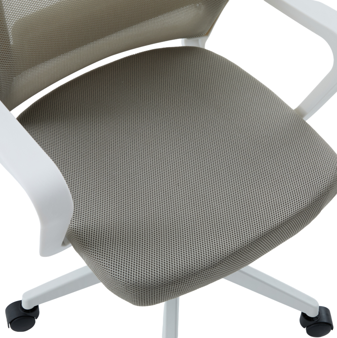 OFFICE CHAIR VELOCITY HM1229.02 WHITE PP--LIGHT GREY MESH FABRIC 60x62x123Hcm. [9]