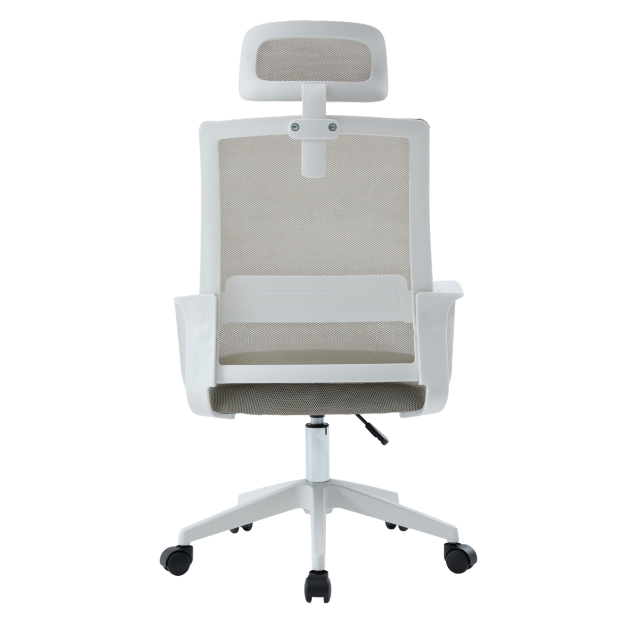 OFFICE CHAIR VELOCITY HM1229.02 WHITE PP--LIGHT GREY MESH FABRIC 60x62x123Hcm. [6]