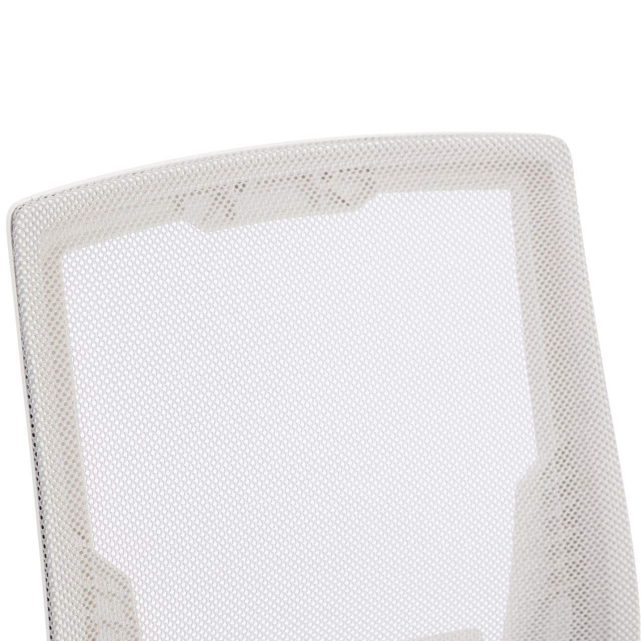 OFFICE CHAIR ZENITH HM1225.02 POLYPROPYLENE IN WHITE--MESH IN LIGHT GREY 60x60x92-100Hcm [8]