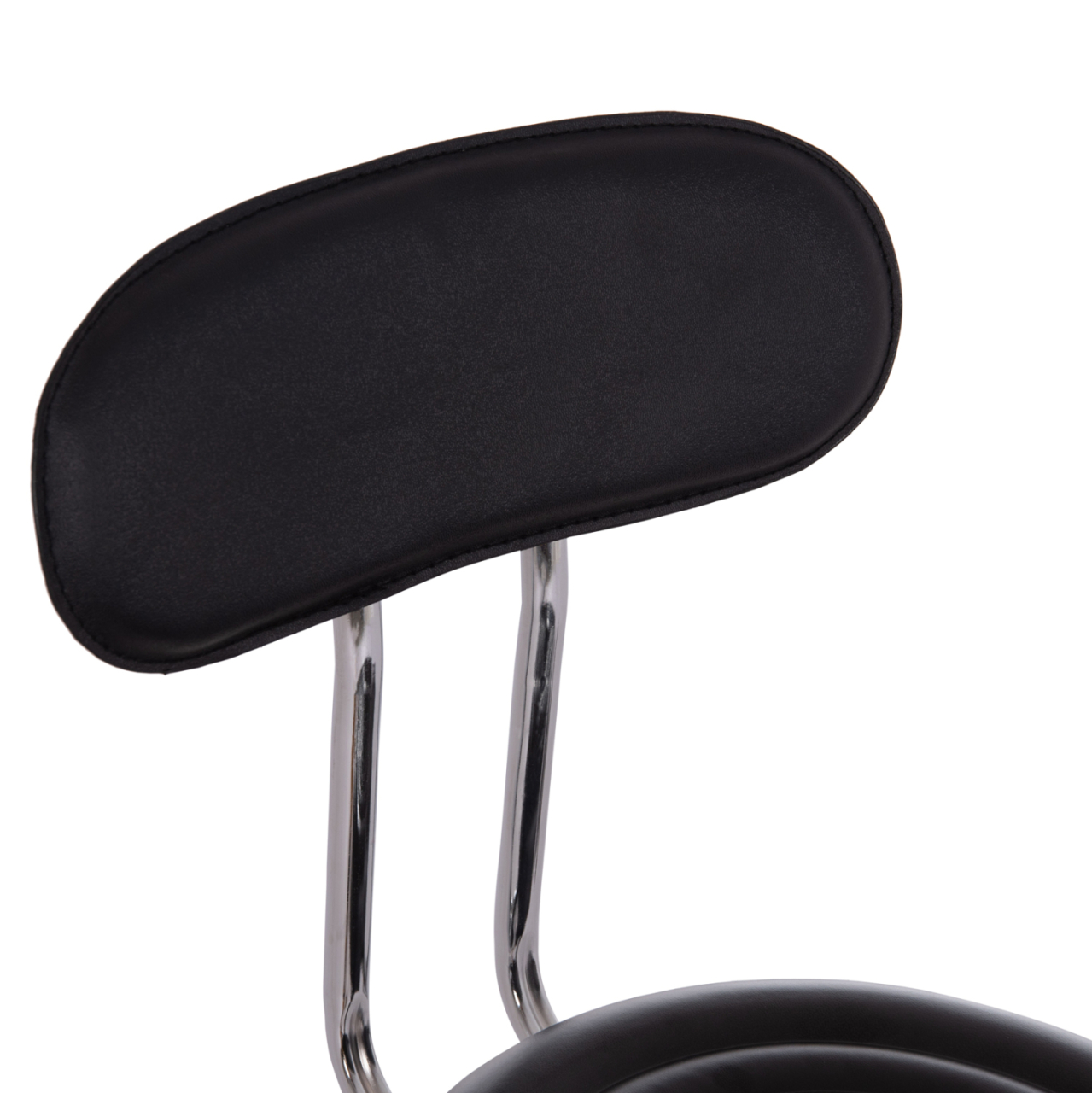 OFFICE DESIGNER'S SWIVEL STOOL IRIS HM211.21 BLACK PU 34x43x86.5Hcm. [7]