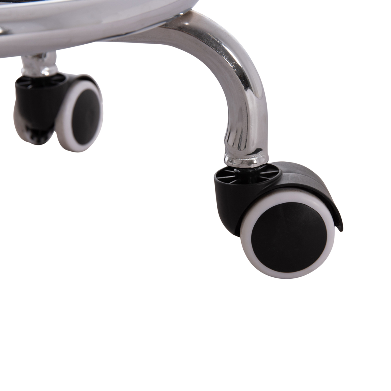 OFFICE DESIGNER'S SWIVEL STOOL IRIS HM212.21 BLACK PU Φ32x45-60Hcm. [10]