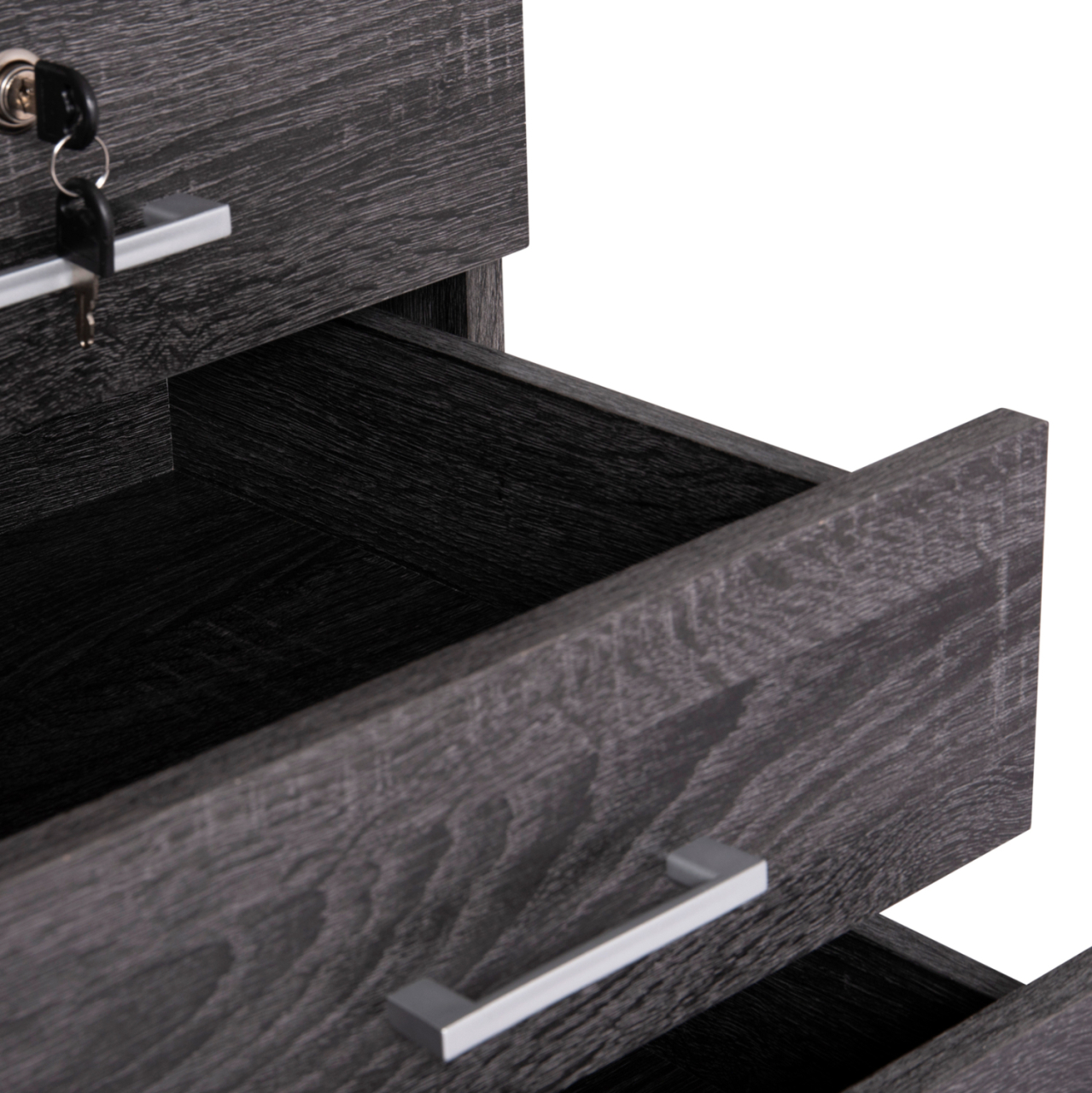 OFFICE DRAWER HAYDEN HM2282.01 MELAMINE IN GREY COLOR 39.5x40x46.5Hcm. [8]