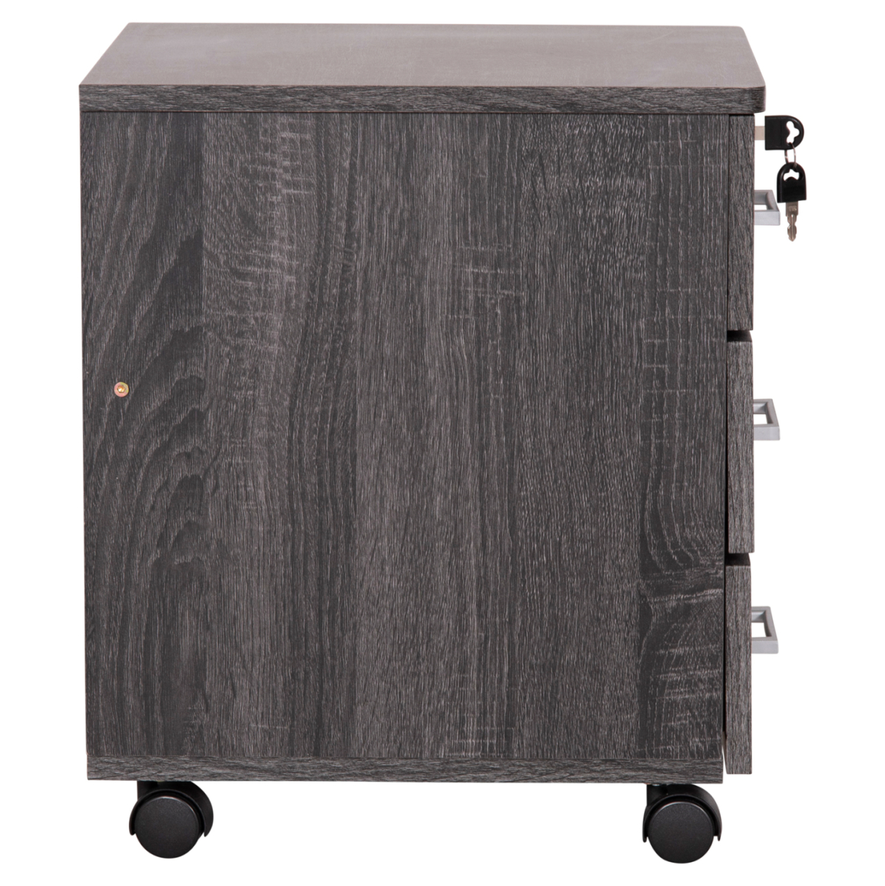 OFFICE DRAWER HAYDEN HM2282.01 MELAMINE IN GREY COLOR 39.5x40x46.5Hcm. [4]