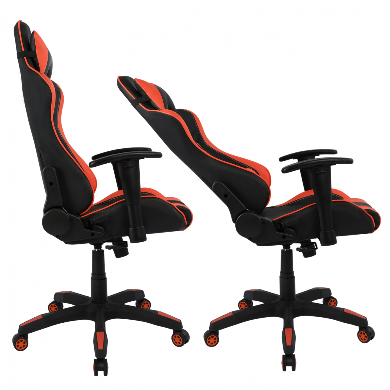 Office Gaming chair HM1062.01 Speed Black and Red PU 68,5 x 71,5 x 133,5 cm [4]