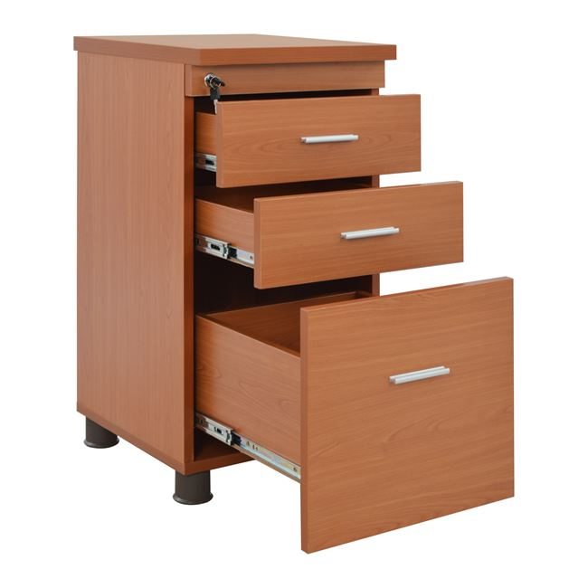Office professional drawer in cherry color HM2049.13 40x52x60 cm. [4]