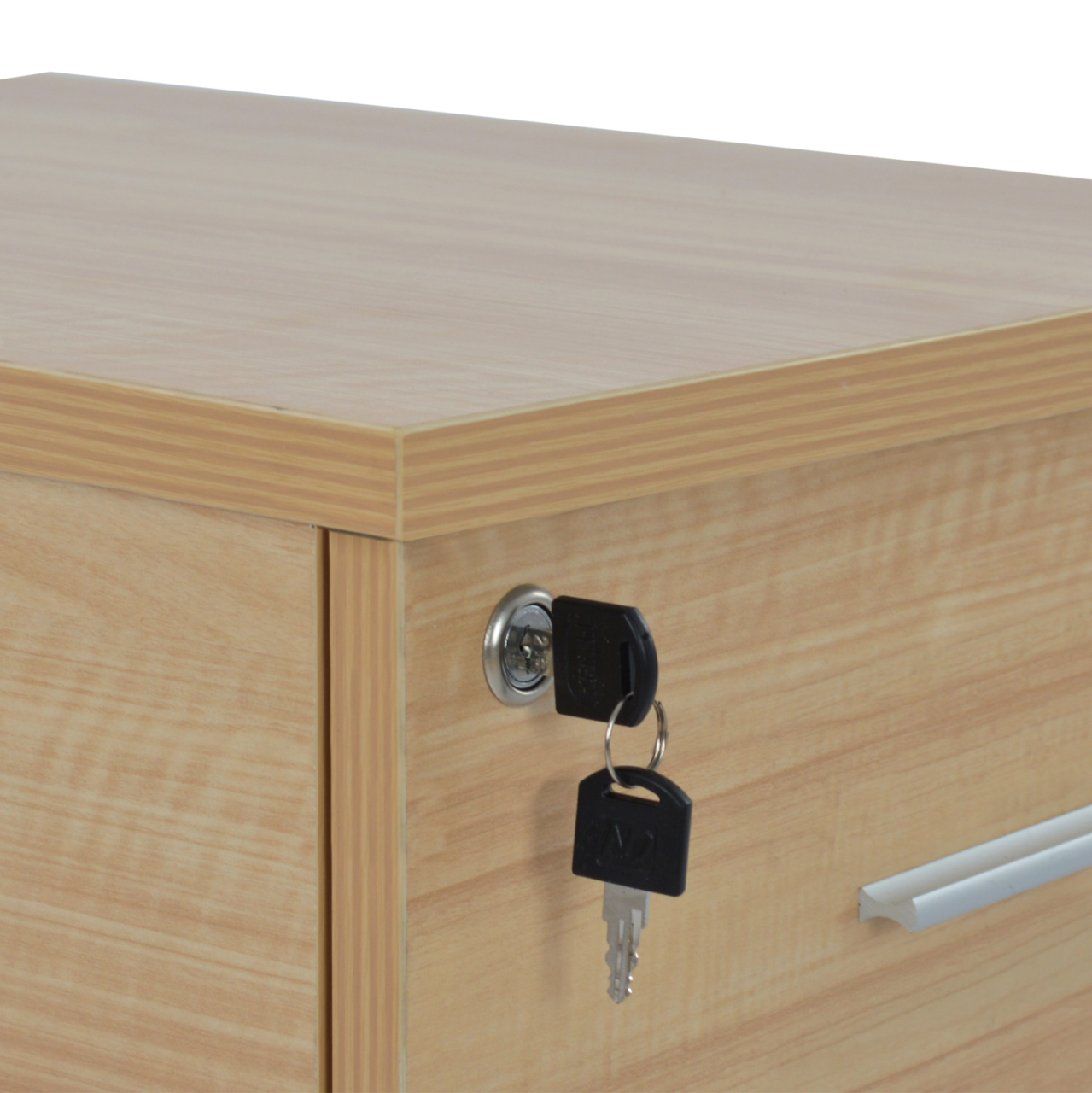 Office professional drawer in oak color HM2048.11 40x52x60 cm. [4]
