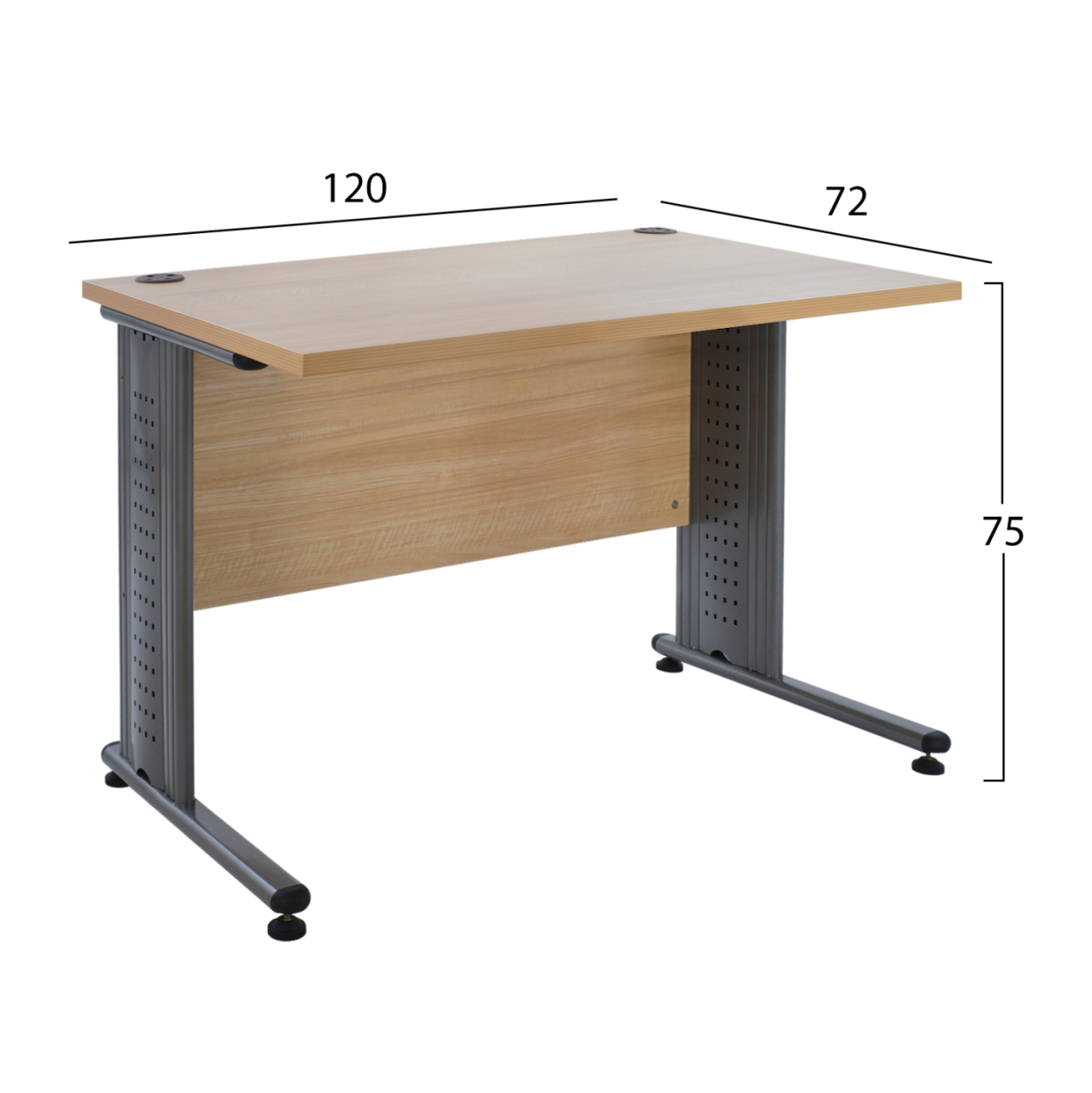 Office set 2 pieces oak color HM10215.11 [2]