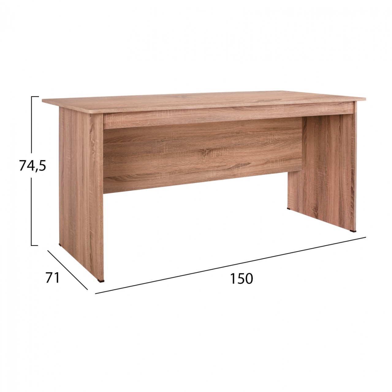 Office set 2pieces Office and Cabinet Sonama color HM10337.02 [2]