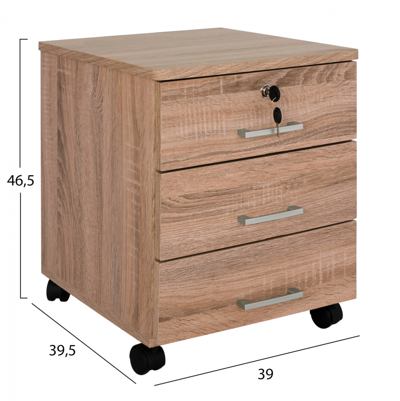 Office set 2pieces Office and Cabinet Sonama color HM10337.02 [3]