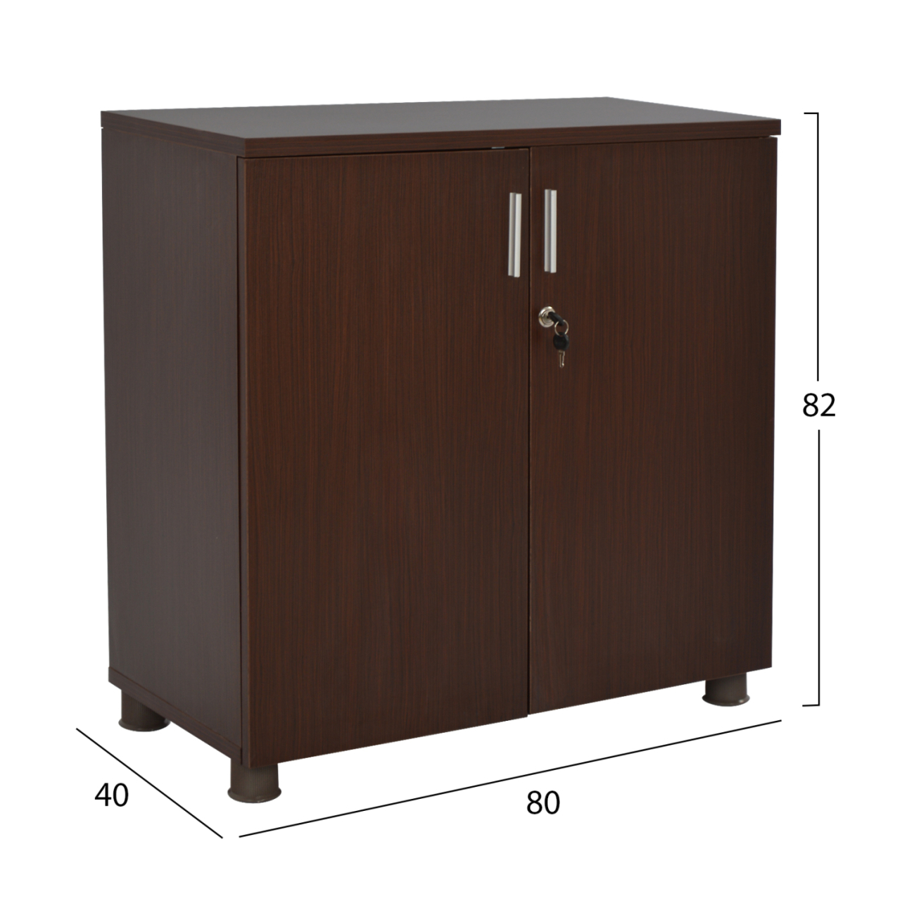 Office set 3 pieces in wenge color HM10203.02L [3]