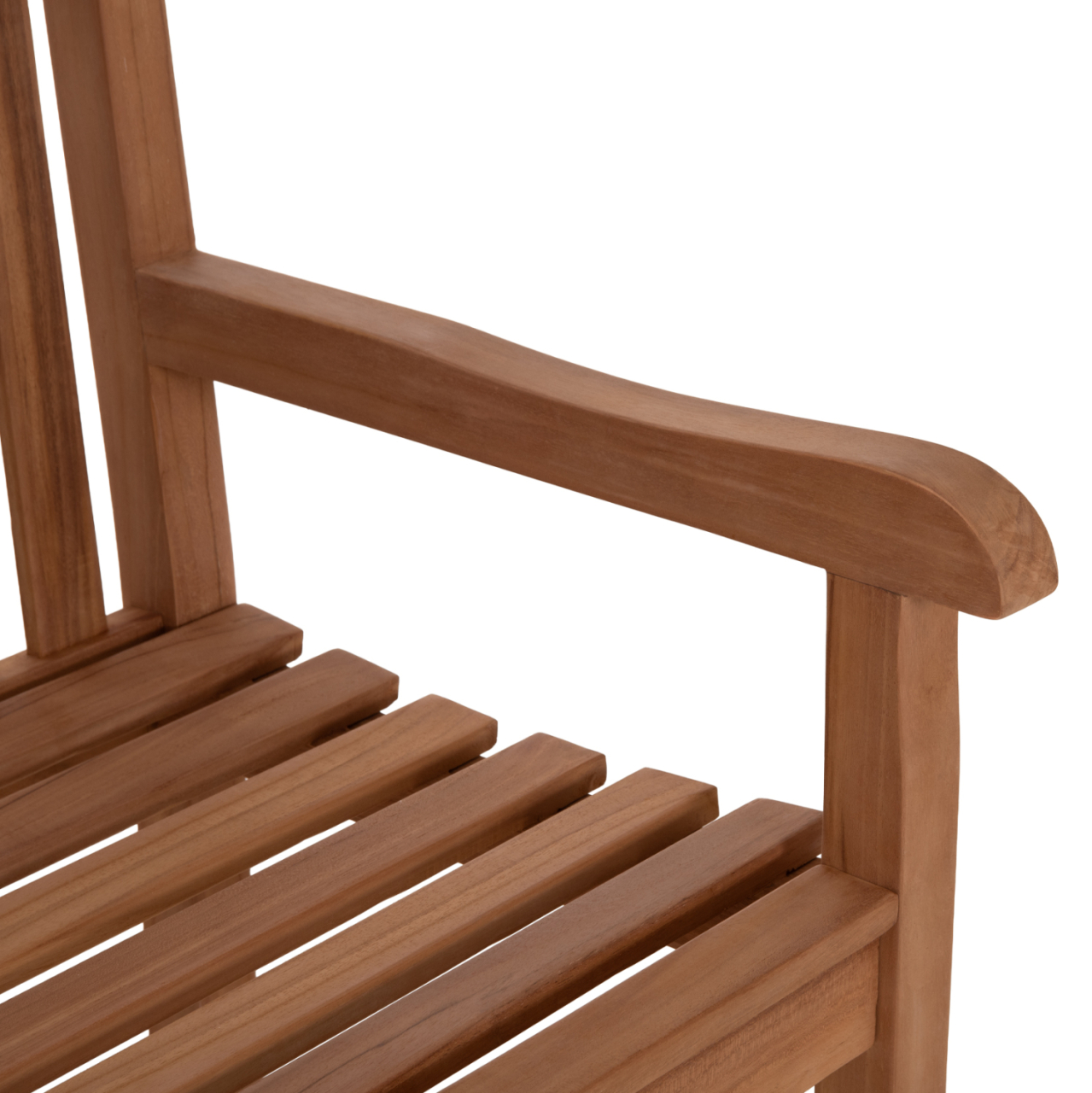 OUTDOOR 2-SEATER BENCH ELENA HM6651 TEAK WOOD--NATURAL COLOR 120x60x95Hcm. [9]