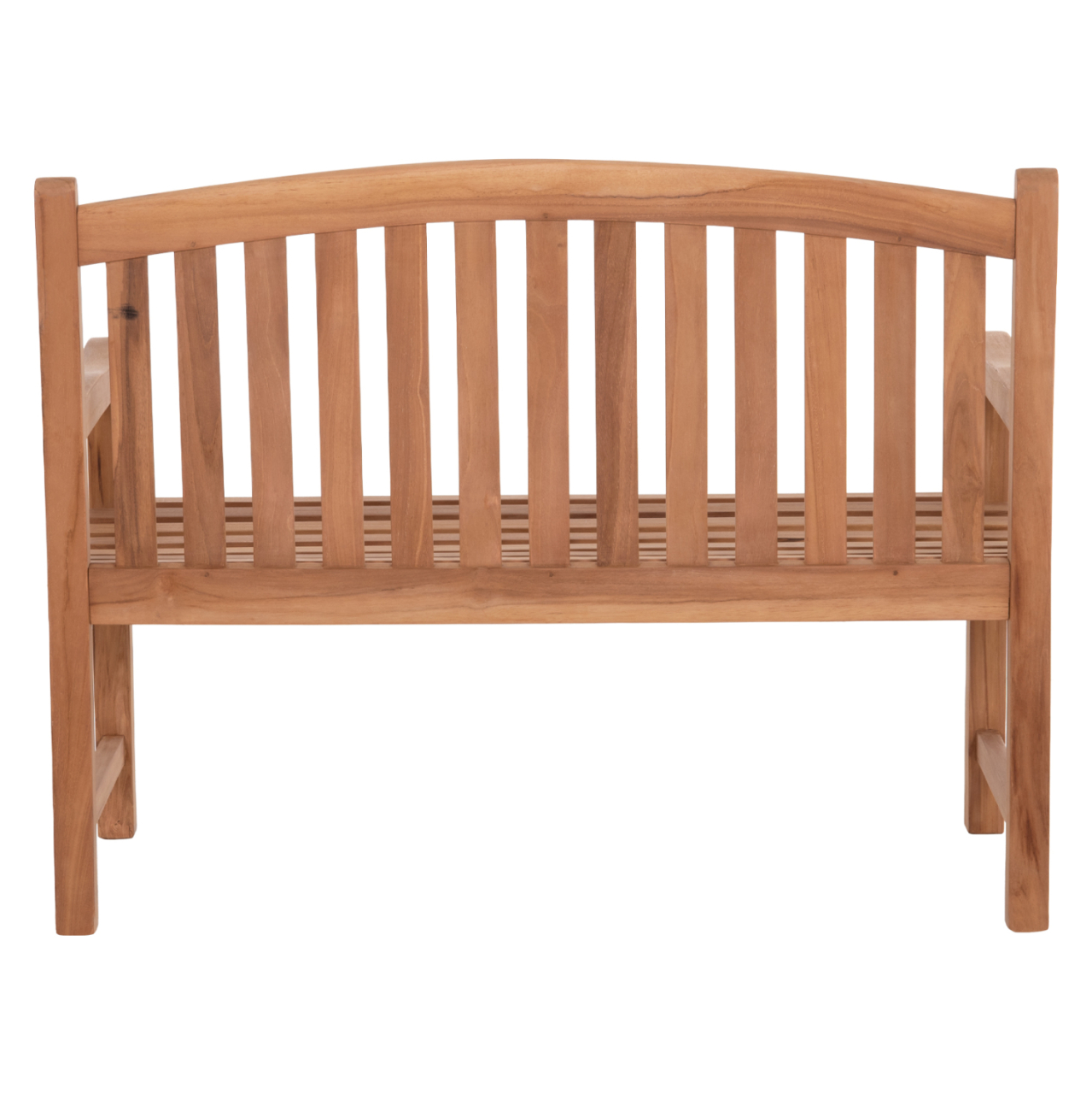 OUTDOOR 2-SEATER BENCH ELENA HM6651 TEAK WOOD--NATURAL COLOR 120x60x95Hcm. [6]