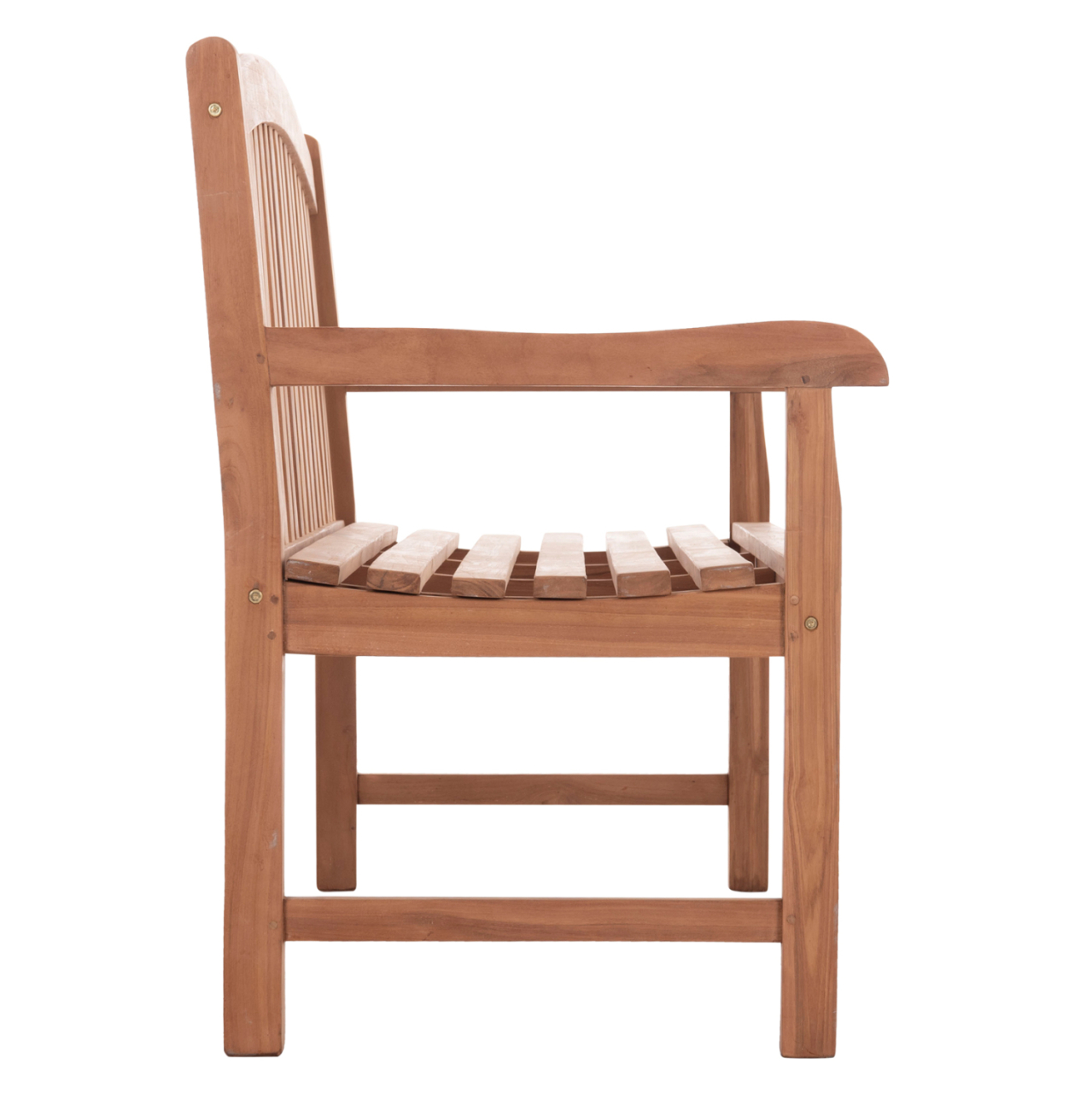 OUTDOOR 3-SEATER BENCH ELENA HM18125 TEAK WOOD--NATURAL COLOR 150x61x95Hcm. [4]