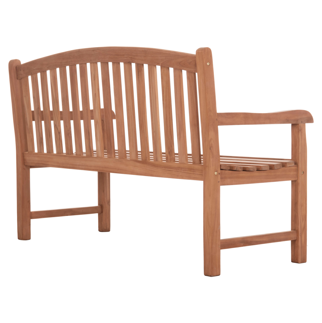 OUTDOOR 3-SEATER BENCH ELENA HM18125 TEAK WOOD--NATURAL COLOR 150x61x95Hcm. [5]