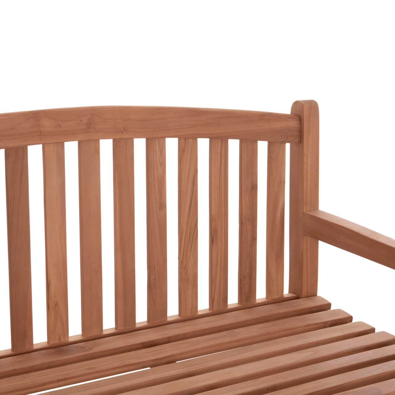 OUTDOOR 3-SEATER BENCH ELENA HM18125 TEAK WOOD--NATURAL COLOR 150x61x95Hcm. [7]