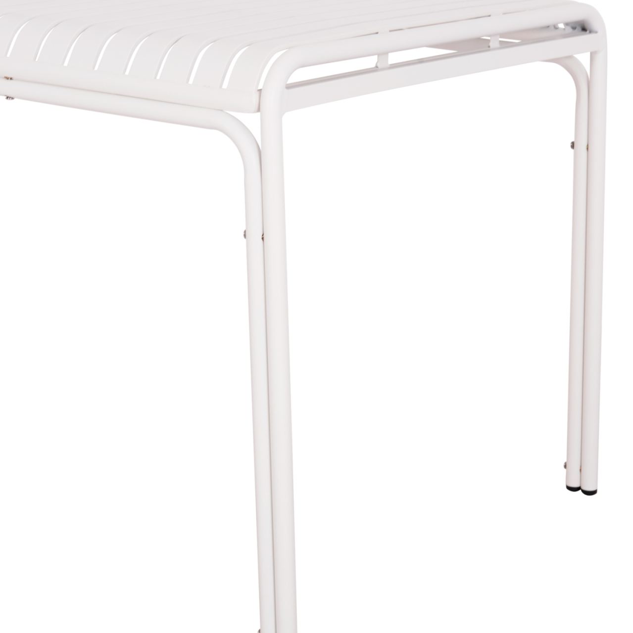 OUTDOOR ALUMINUM TABLE RACHEL HM6339.02 WHITE COLOR 150x80x75Hcm. [9]