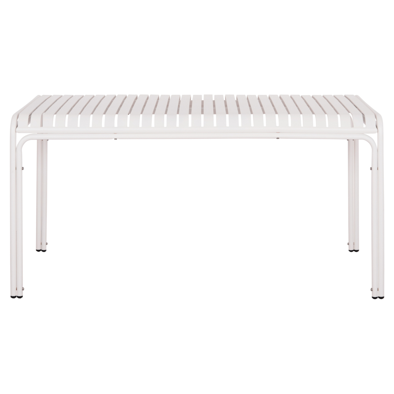 OUTDOOR ALUMINUM TABLE RACHEL HM6339.02 WHITE COLOR 150x80x75Hcm. [3]