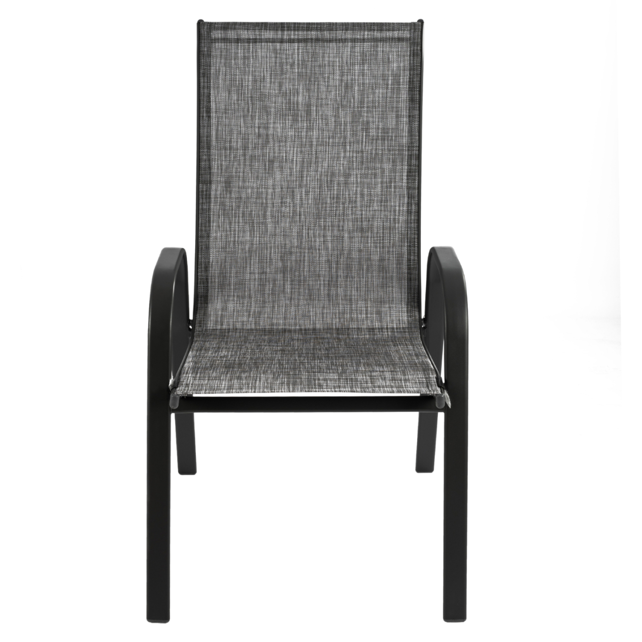 OUTDOOR ARMCHAIR LEON HM5000.01 GREY METAL FRAME-GREY TEXTILENE 54x70x93Hcm. [3]